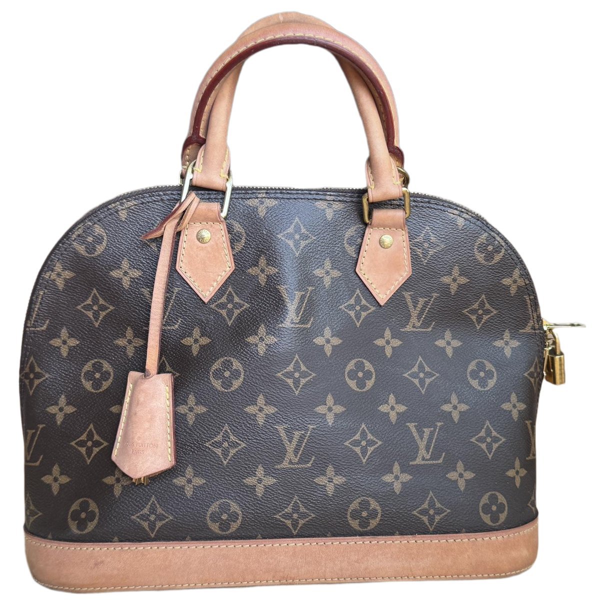 Alma leather handbag