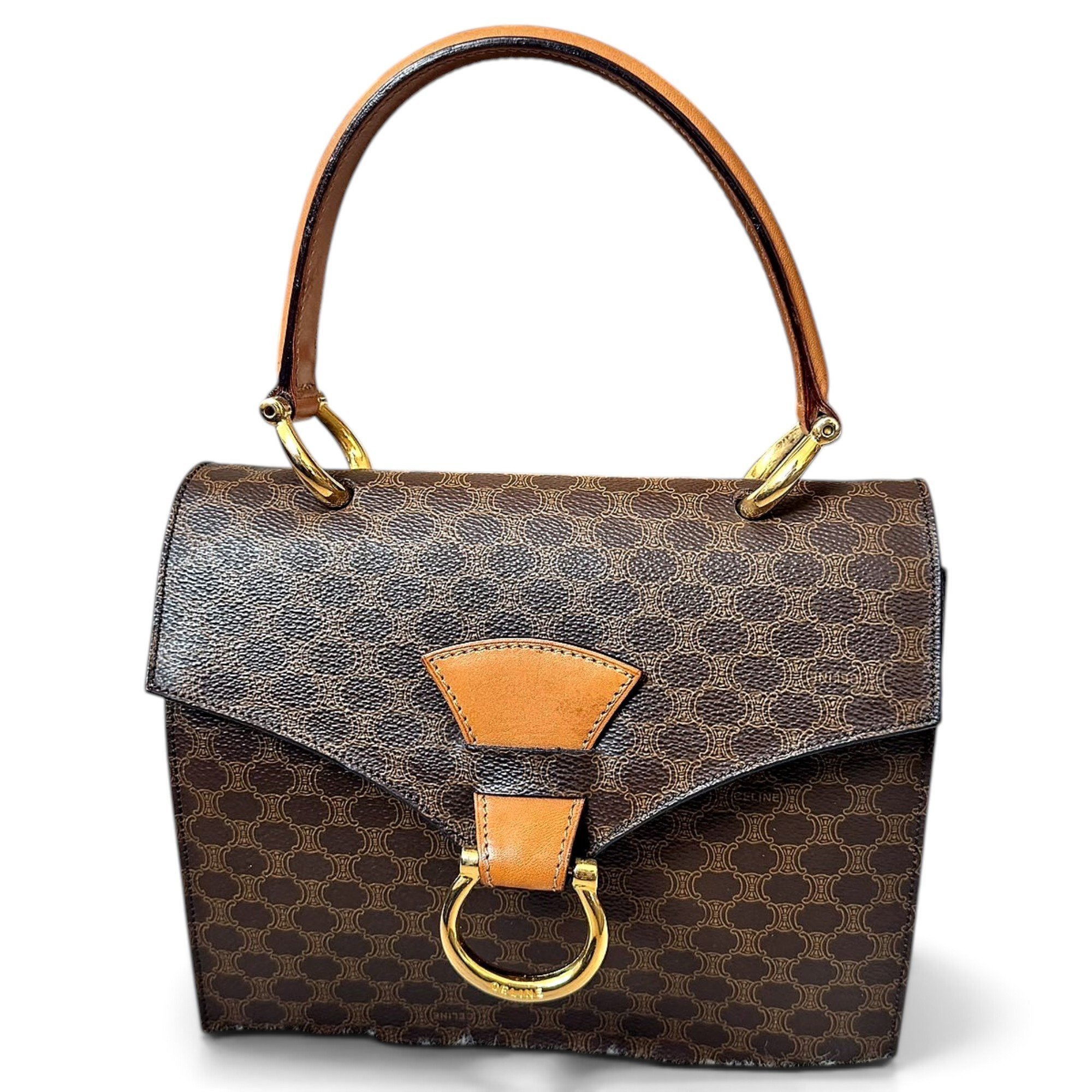 Crécy Vintage leather handbag