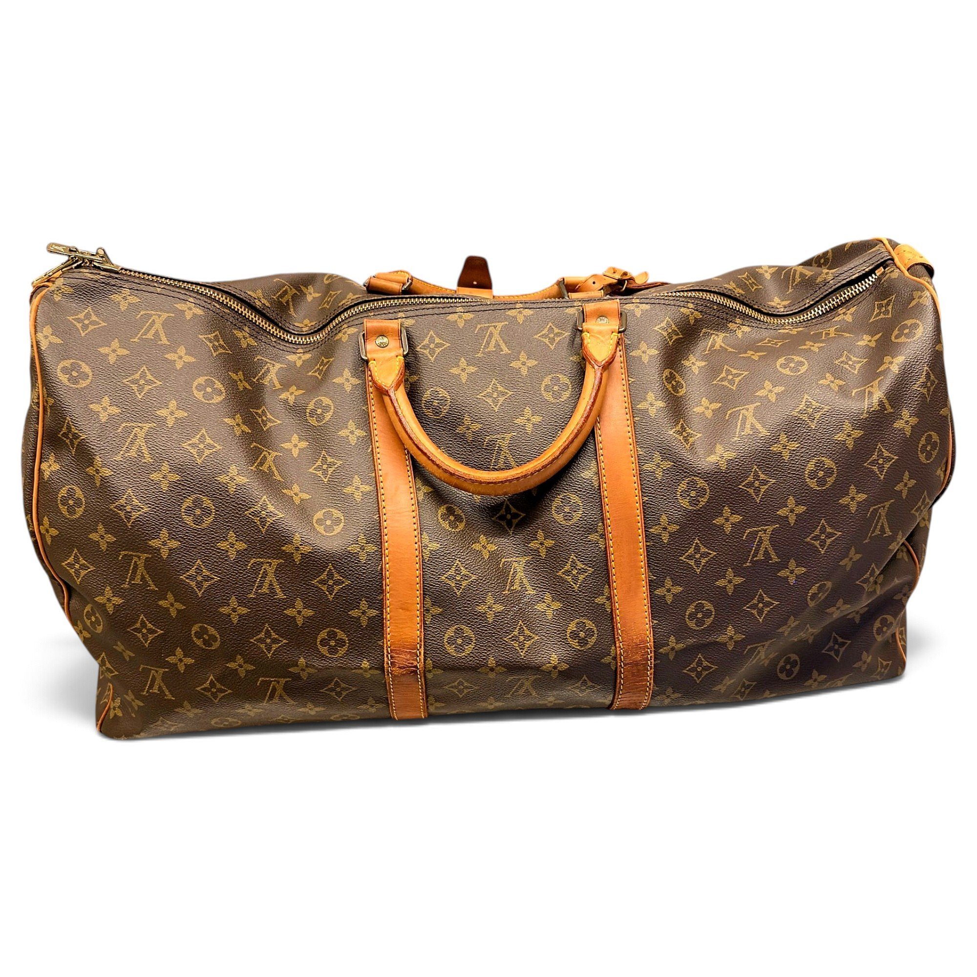 Keepall leather 48h bag