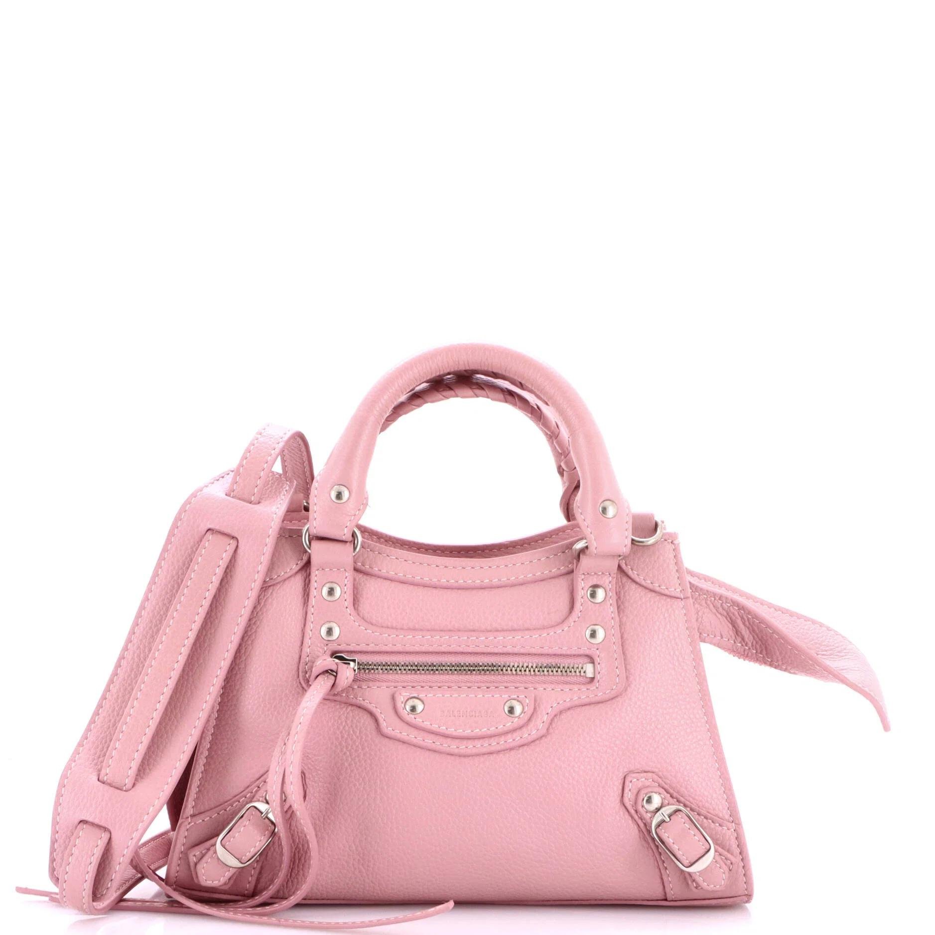 Leather handbag
