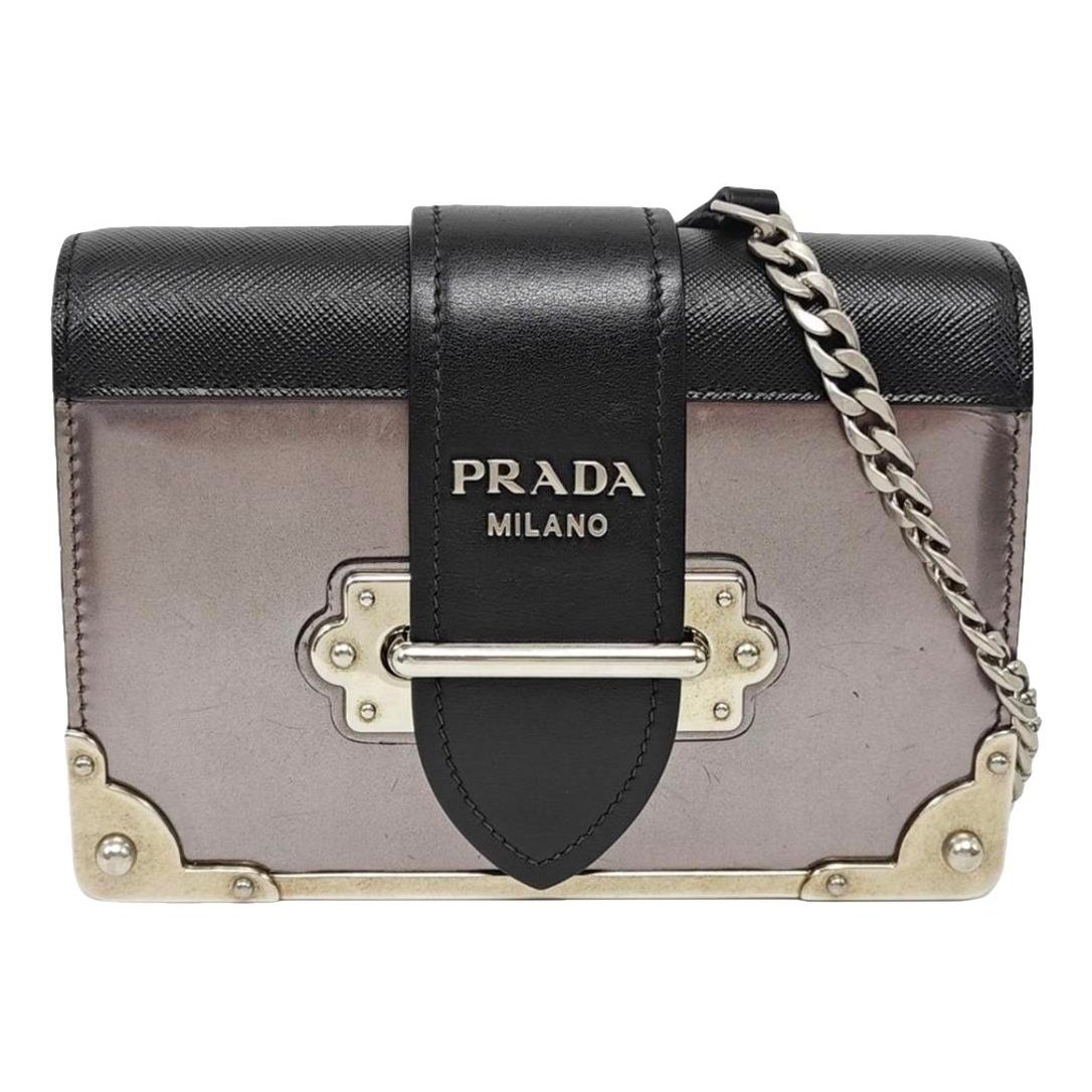 Cahier leather crossbody bag