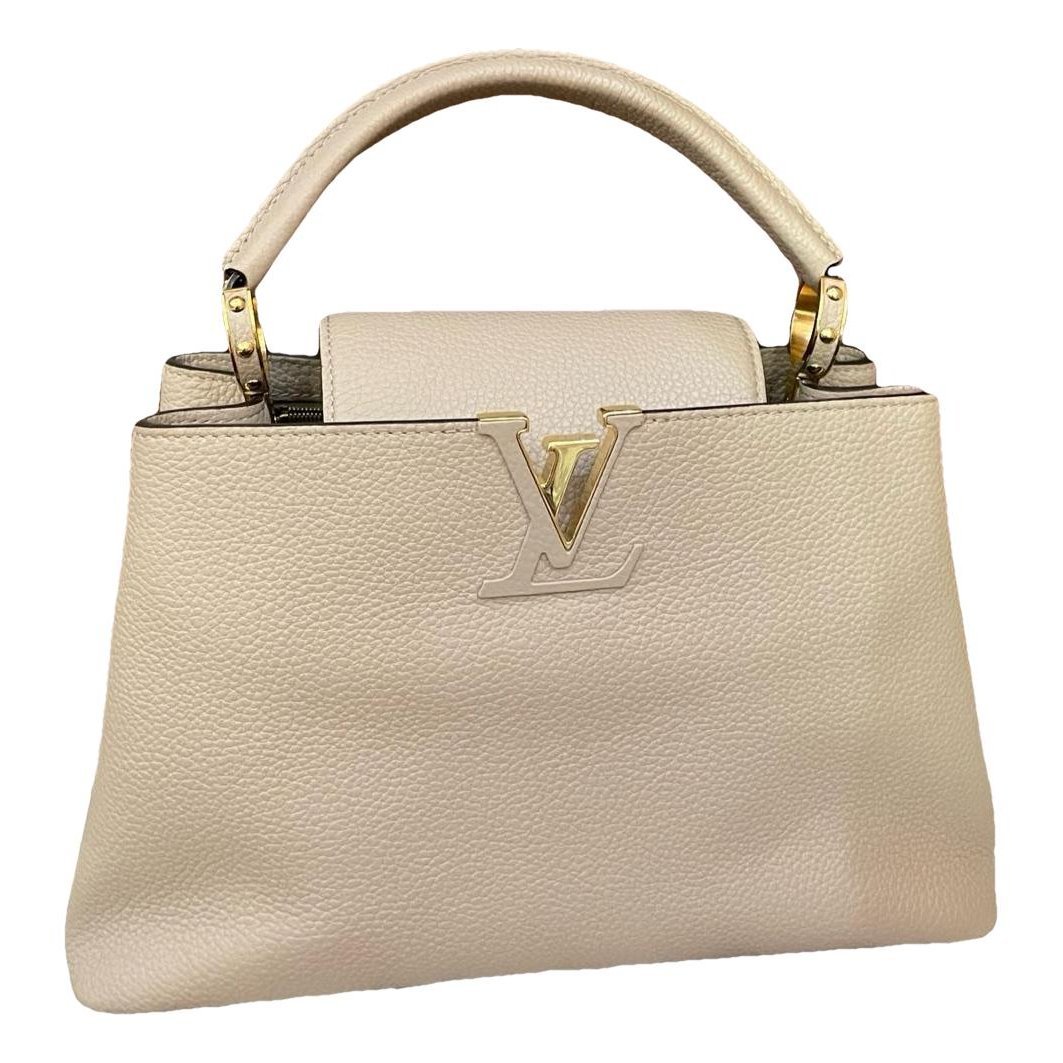 Capucines leather handbag