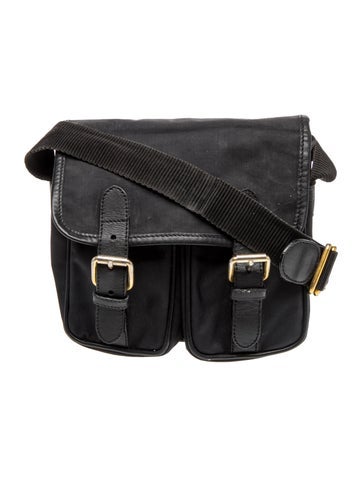 Nylon Messenger Bag