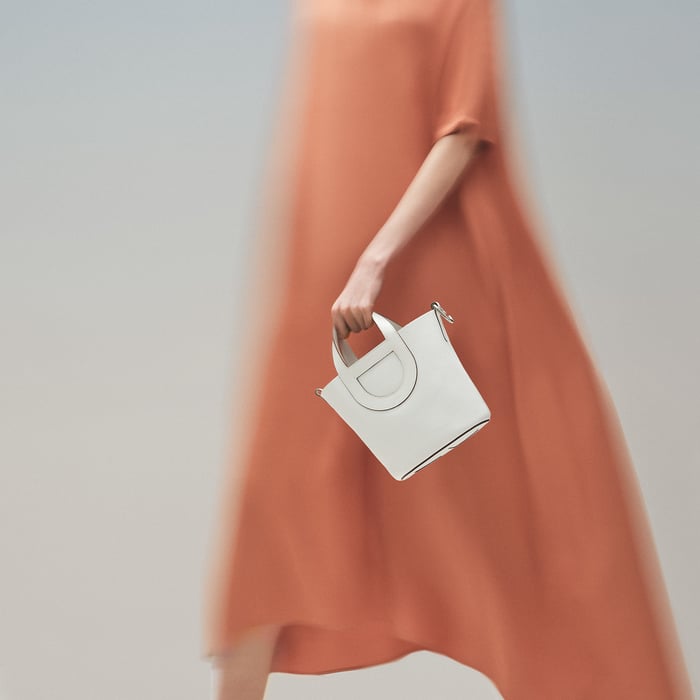 Bleu De Prusse Hermès In-the-loop 18 Bag