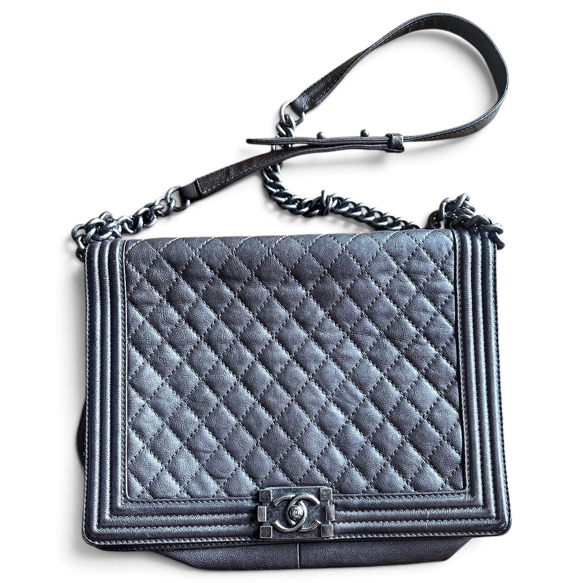 Boy leather handbag