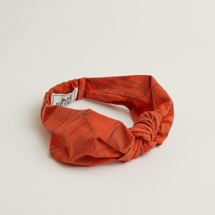 Orange Corail "Thalassa" Gabi Headband