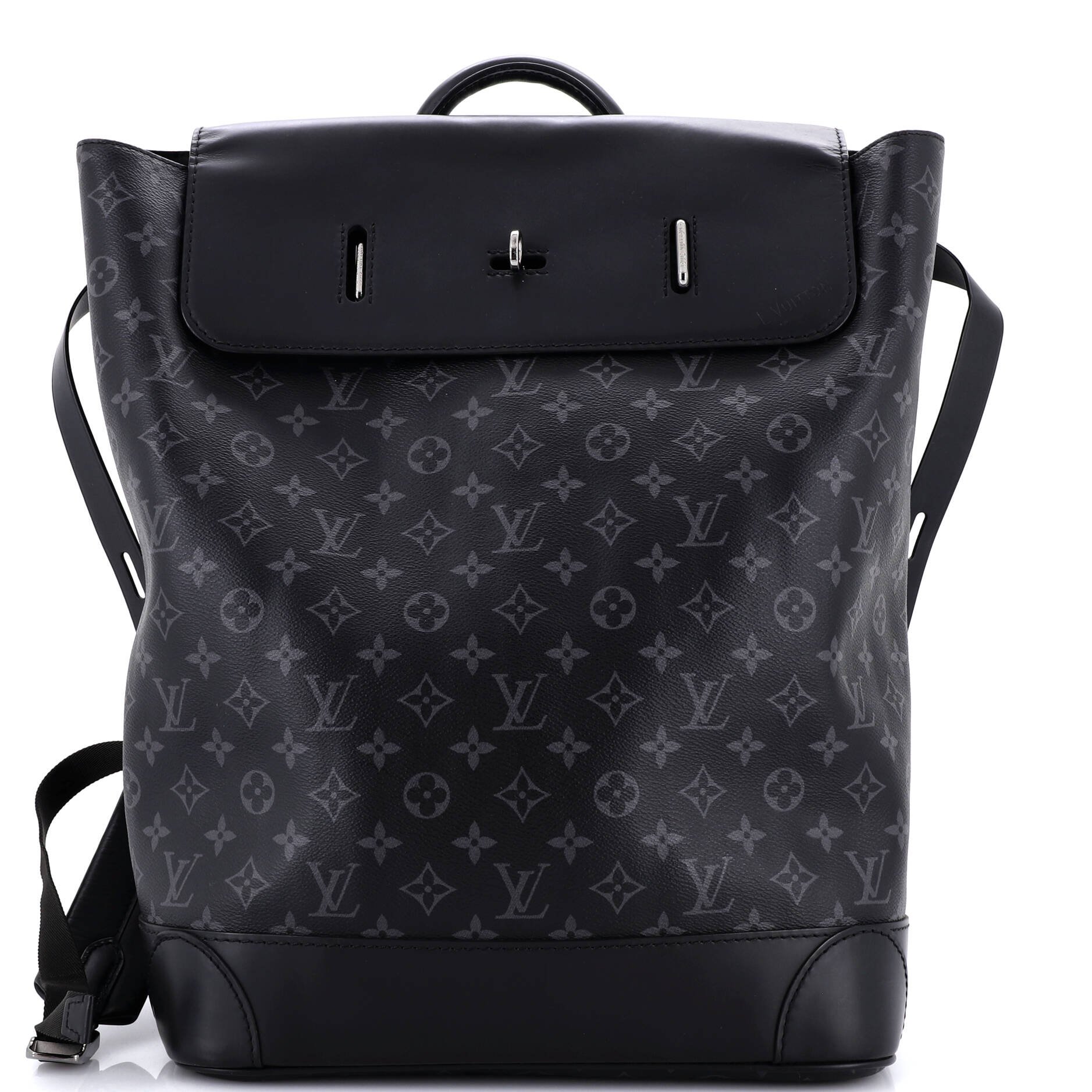 Steamer Backpack Monogram Eclipse Canvas