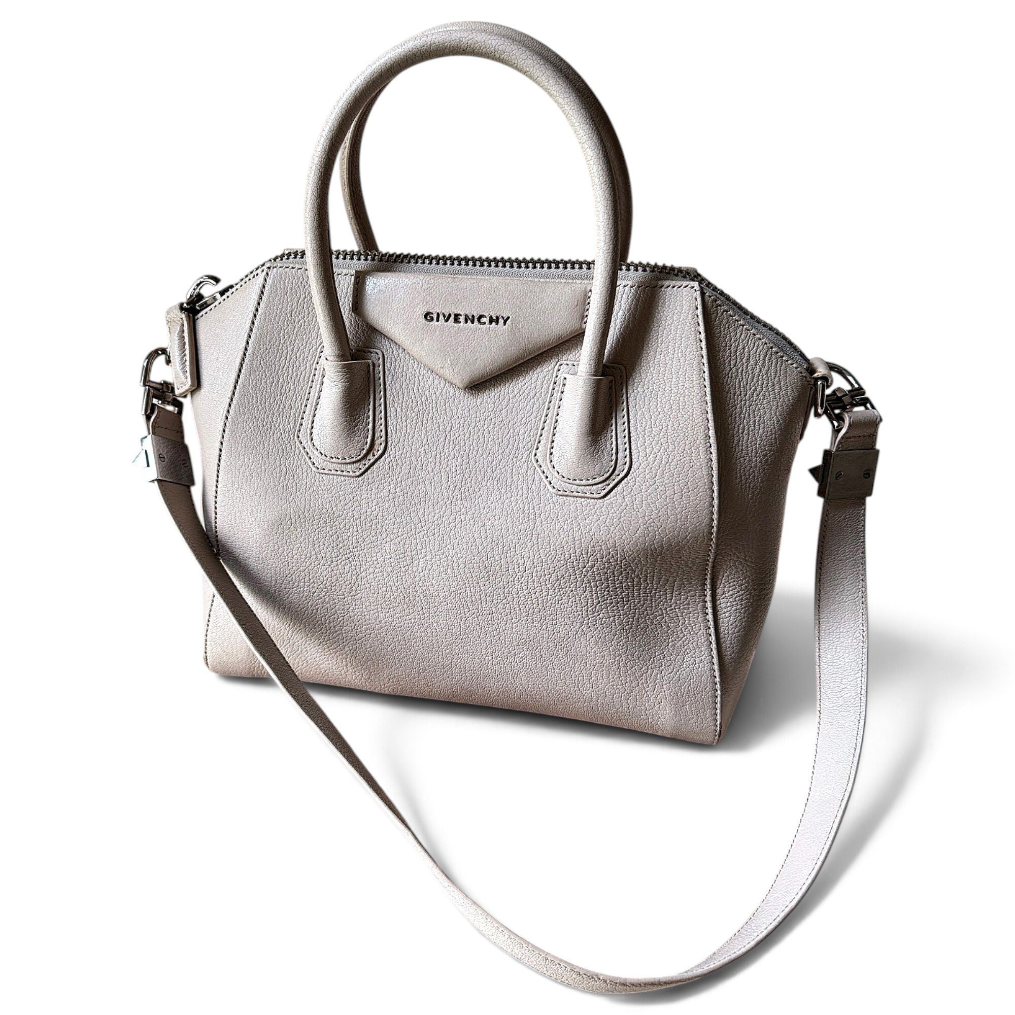 Antigona leather satchel