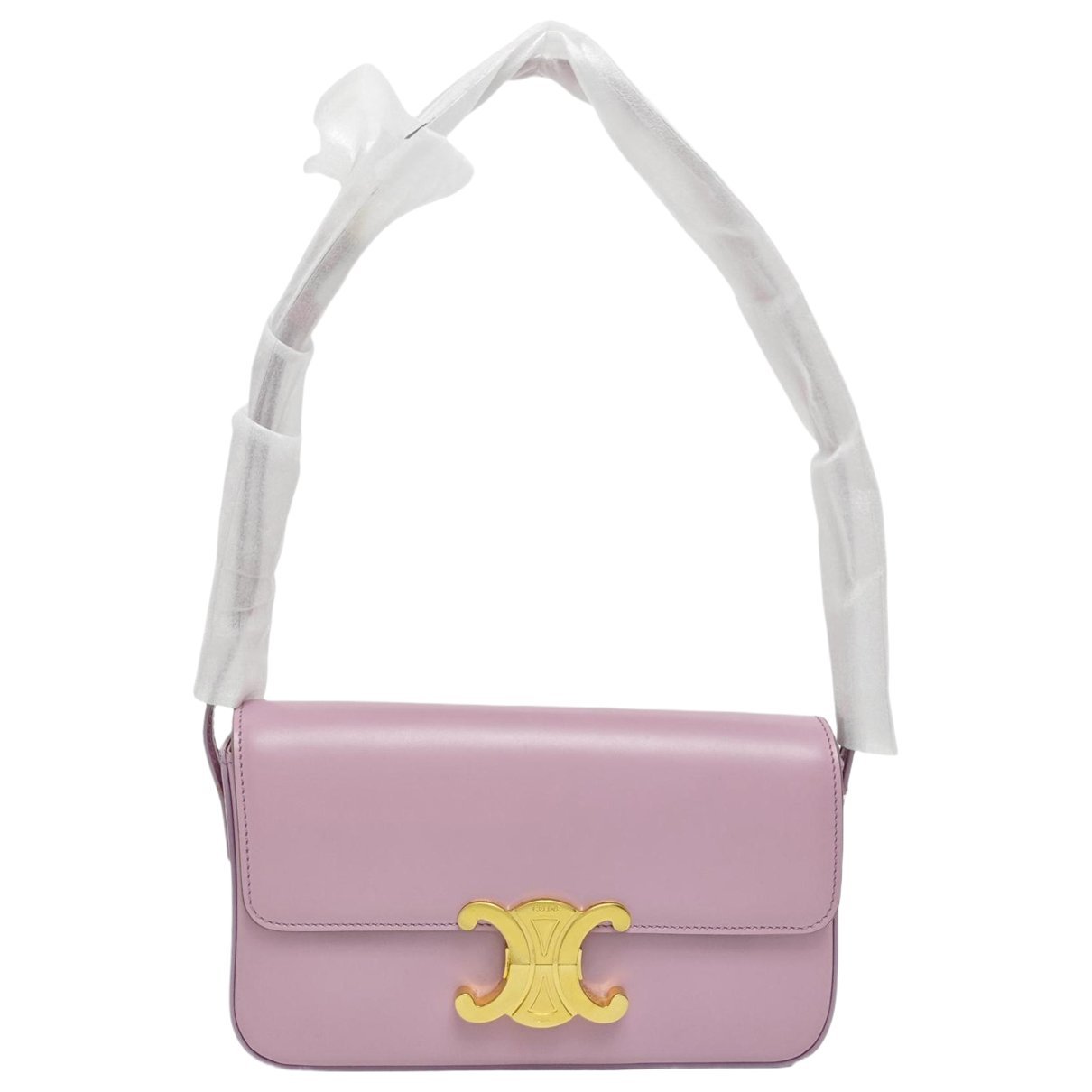 Triomphe leather handbag