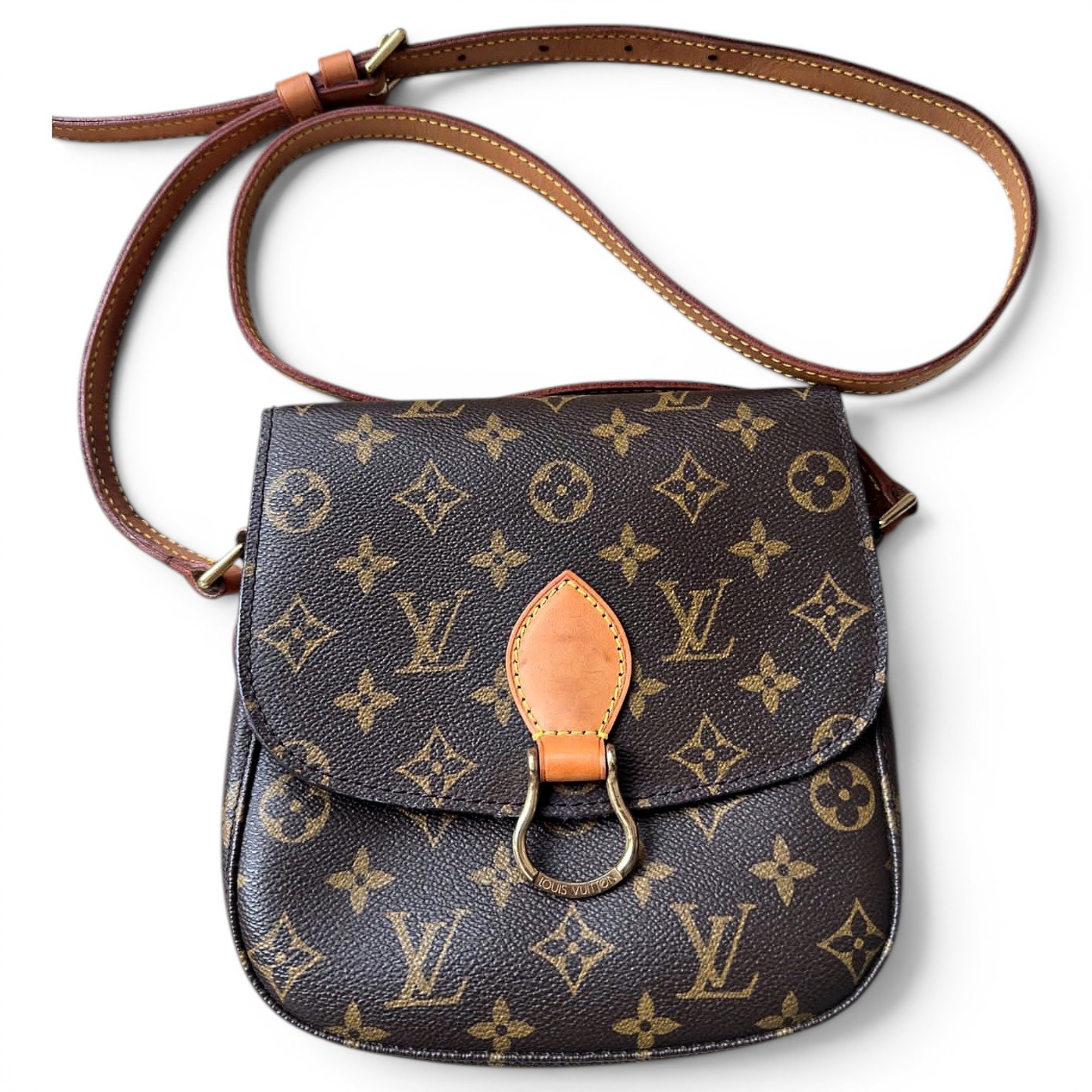 Saint Cloud vintage leather crossbody bag