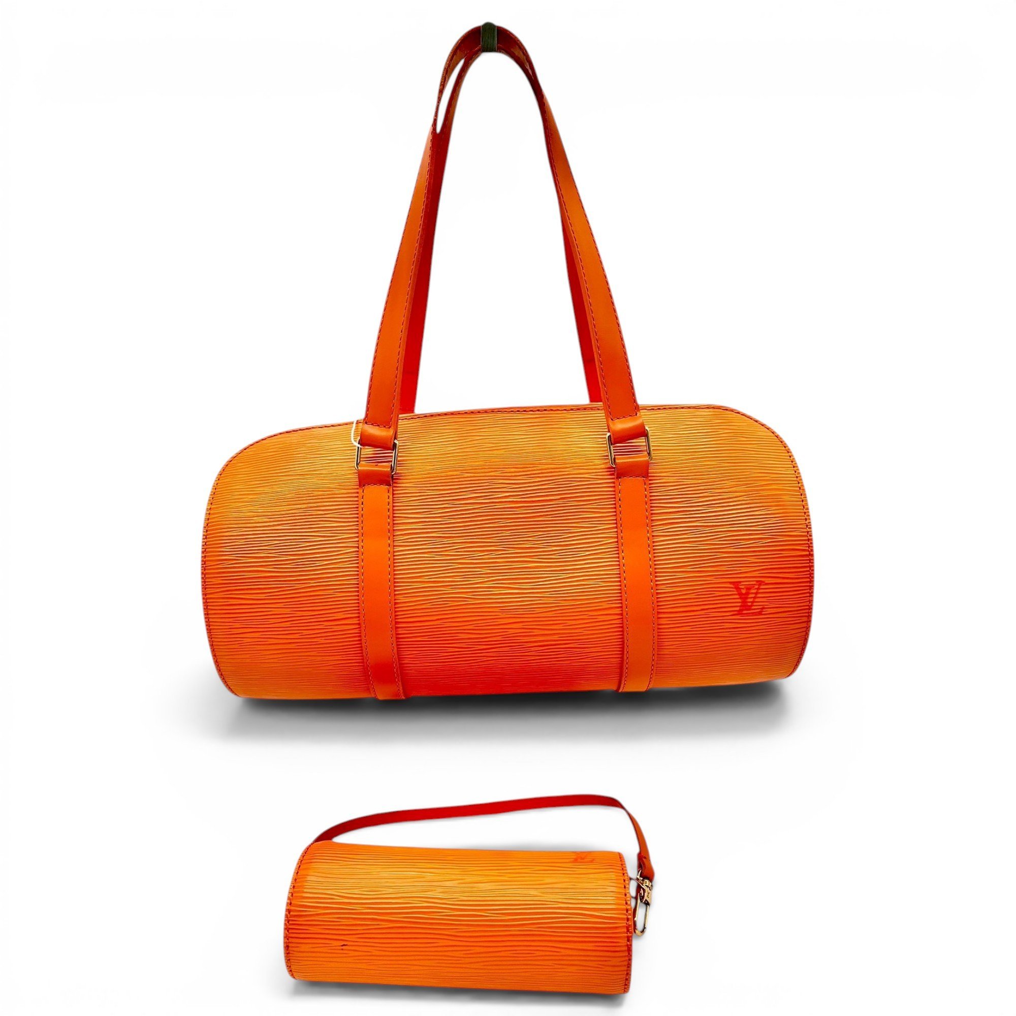 Soufflot Vintage leather handbag
