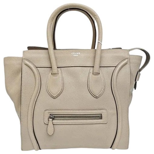 Cabas Phantom leather handbag