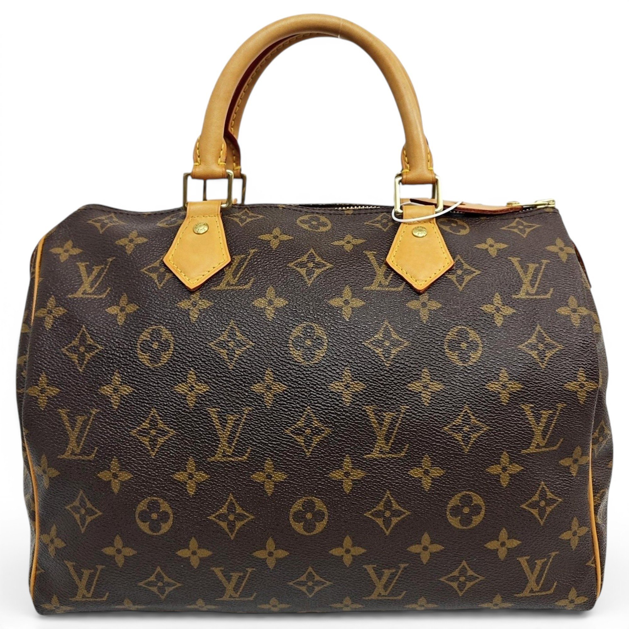 Nano Speedy / Mini HL leather handbag