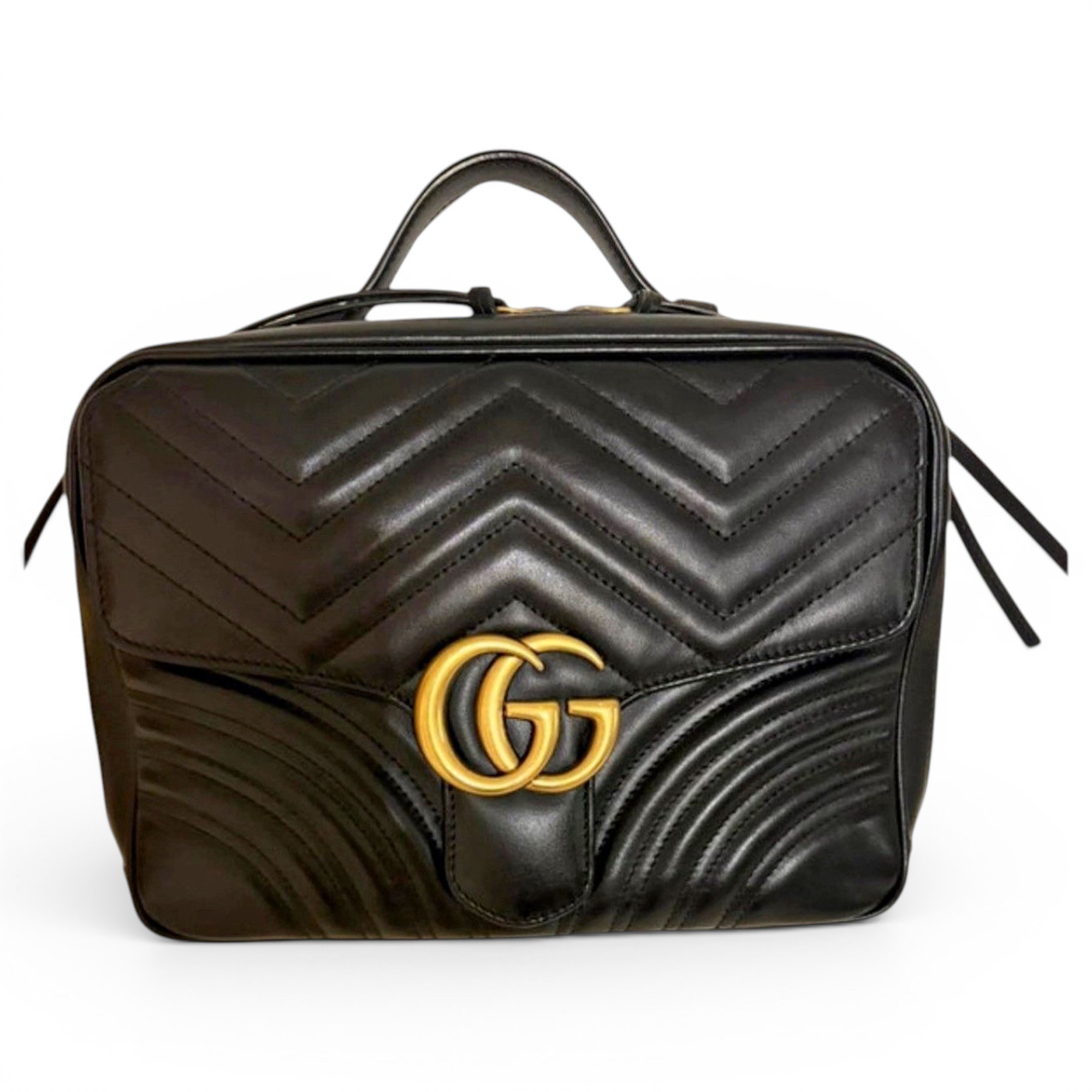 GG Marmont Flap leather handbag