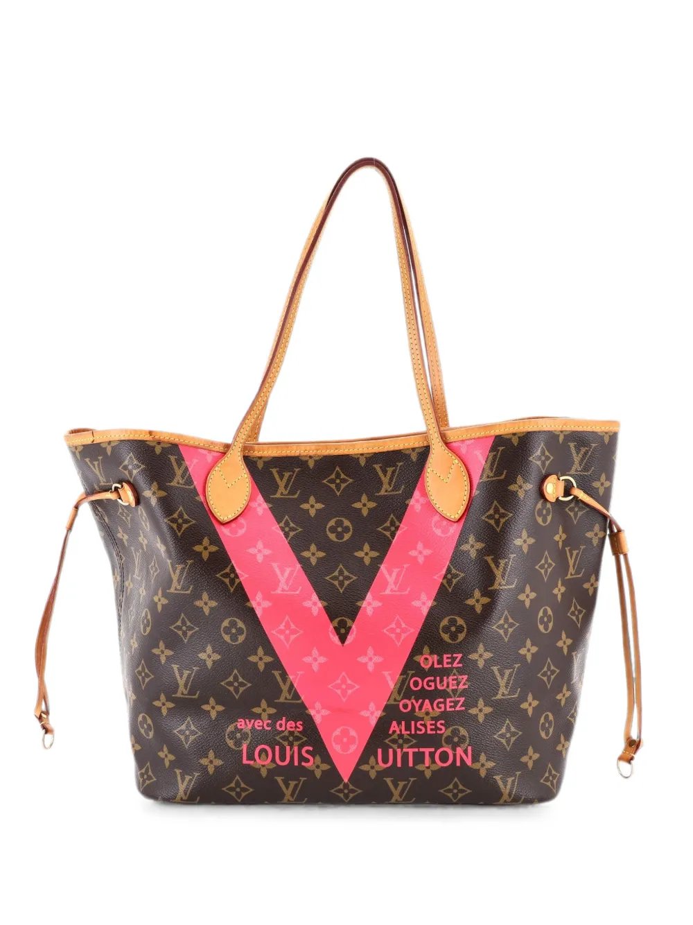 Neverfull NM Limited Edition Cities V Monogram Canvas MM tote bag
