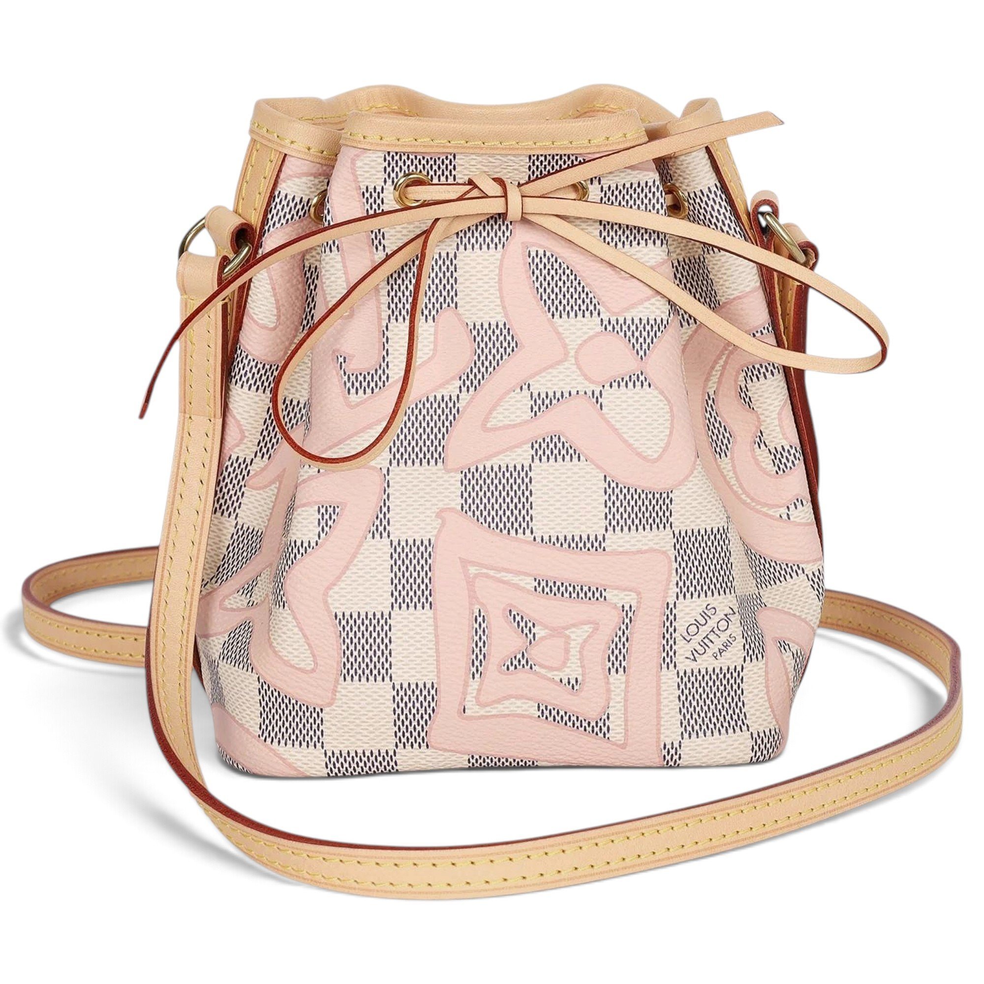 Louis Vuitton Nano Noé leather handbag