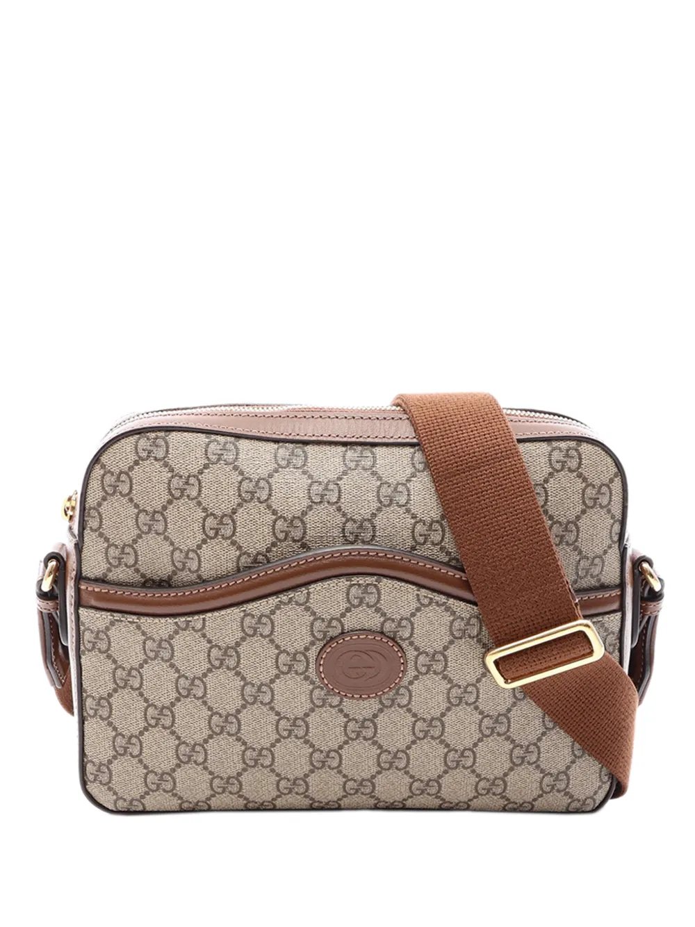 2000-2015 GG Supreme Retro Interlocking G Messenger Bag crossbody bag