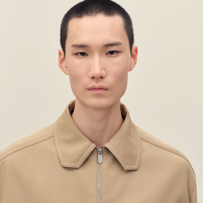 Kraft Zipped Straight Cut Jacket
