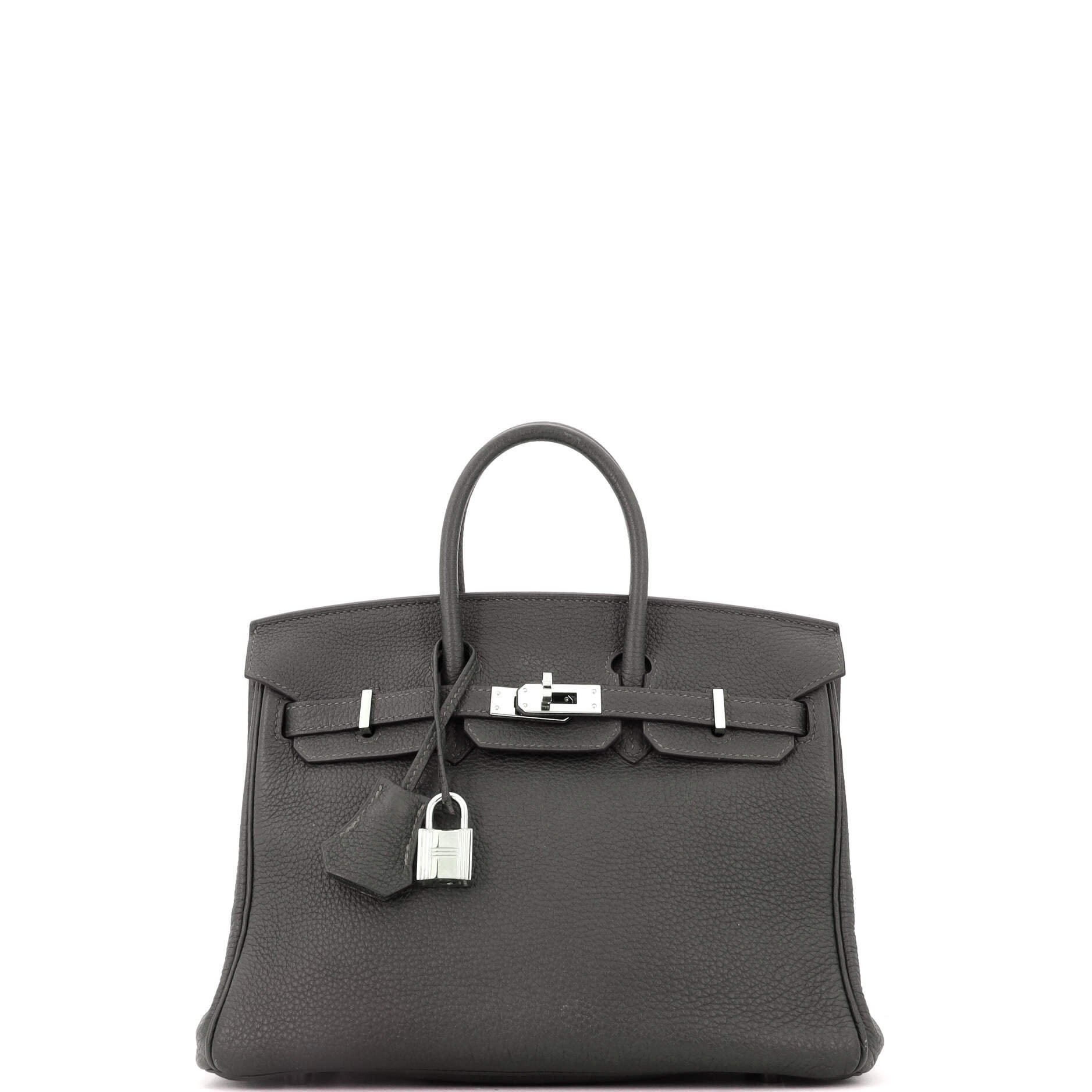 Hermes Birkin Handbag Vert Maquis Togo with Palladium Hardware 25