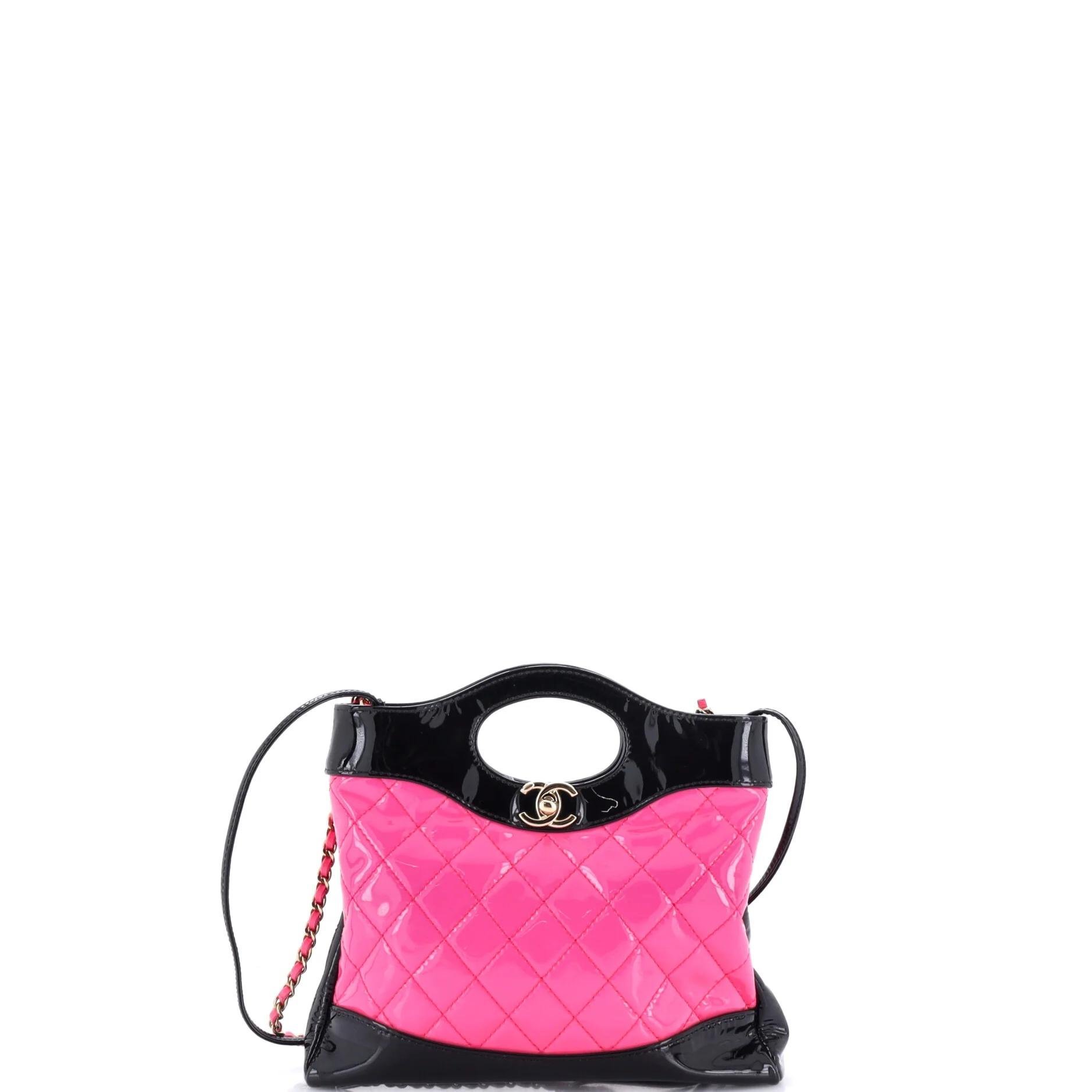31 patent leather tote