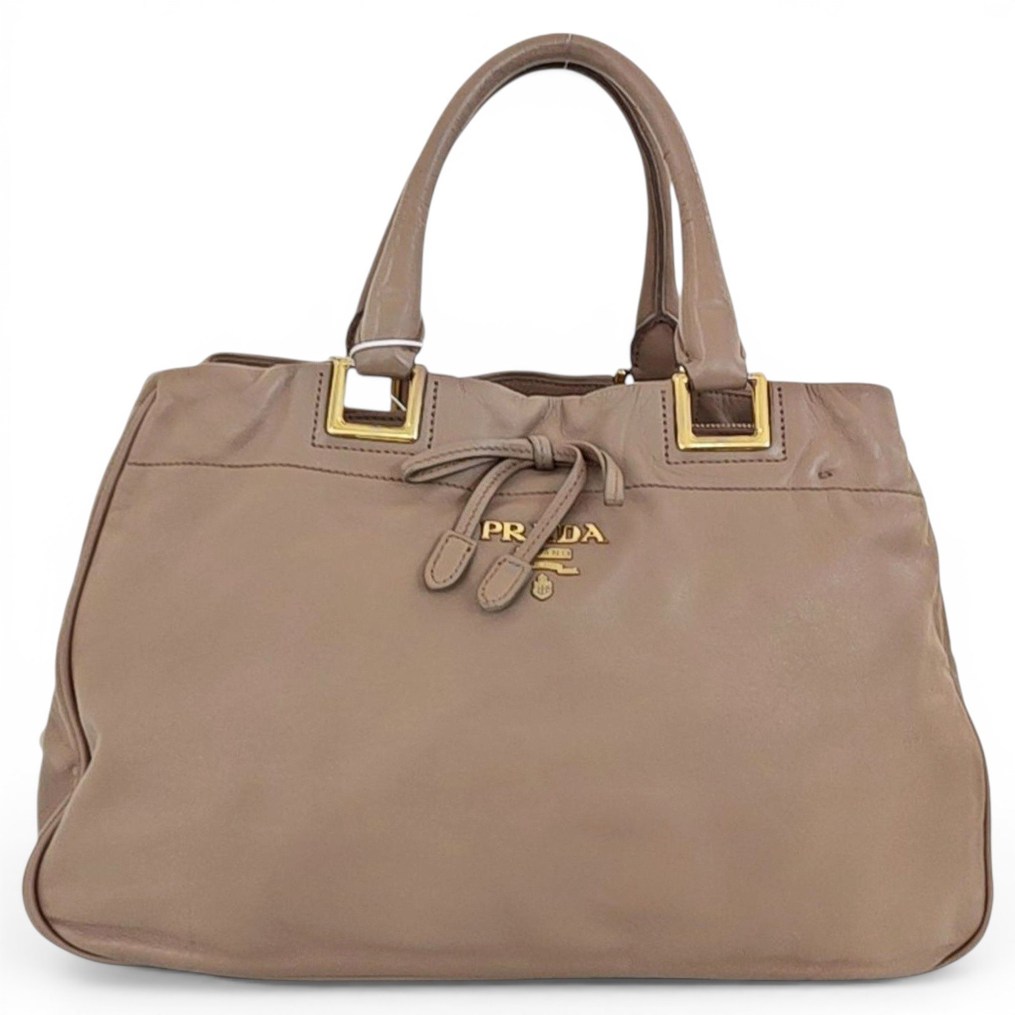 Leather handbag
