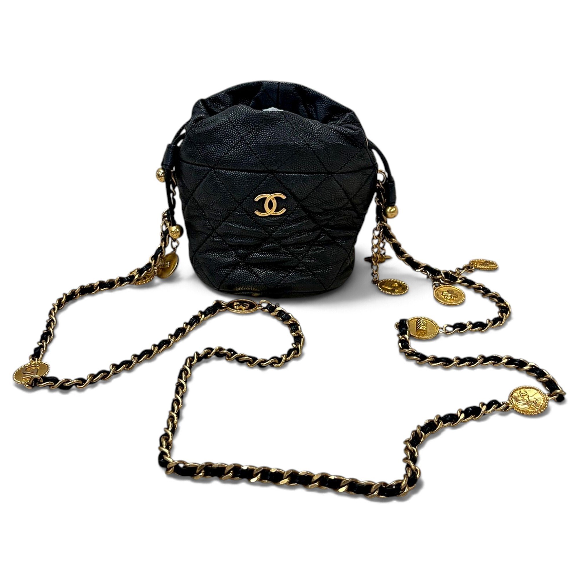 Gabrielle Bucket leather handbag