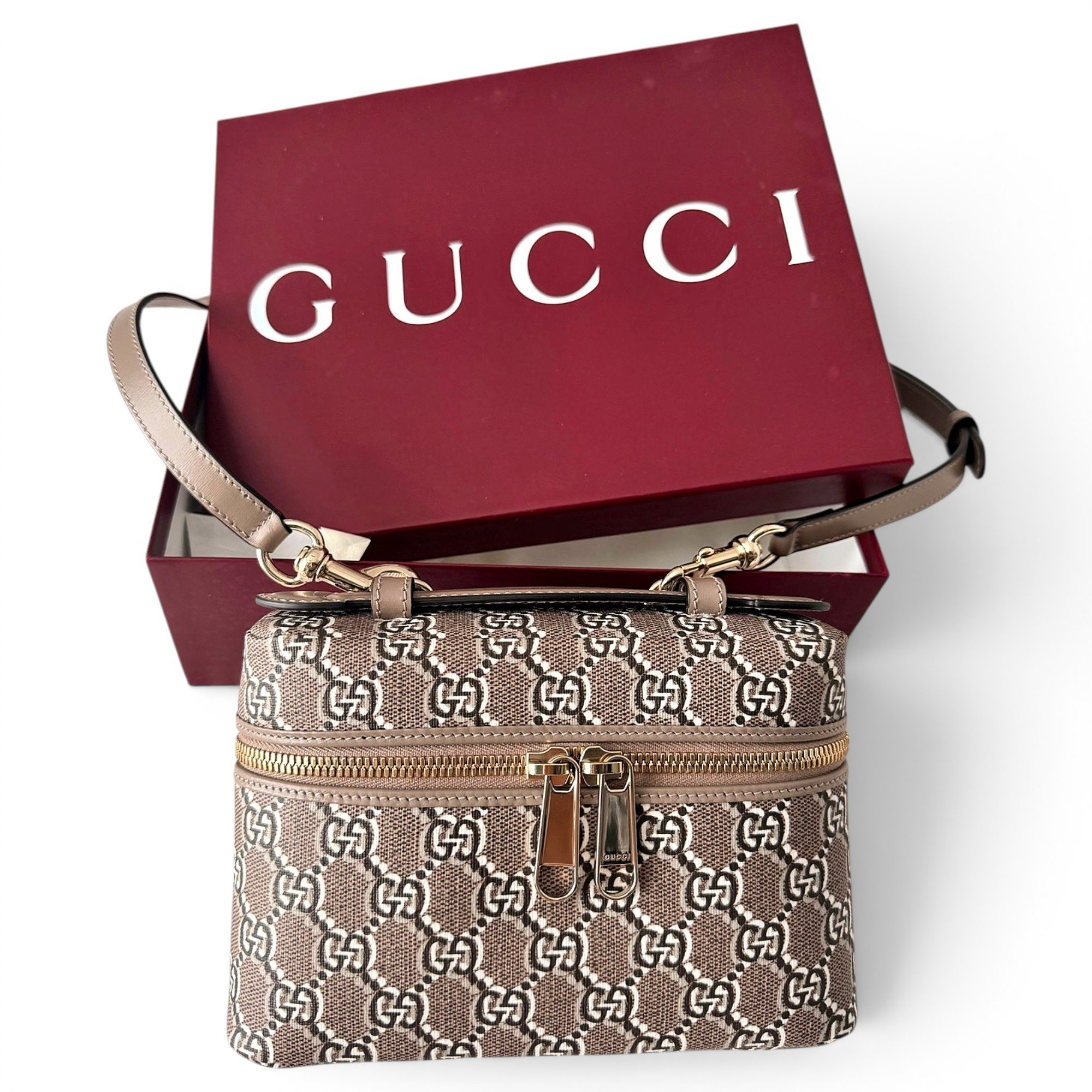 Leather crossbody bag