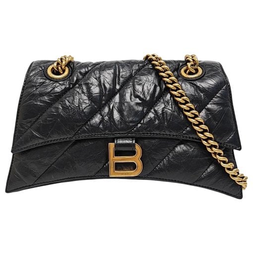 Balenciaga Crush leather crossbody bag