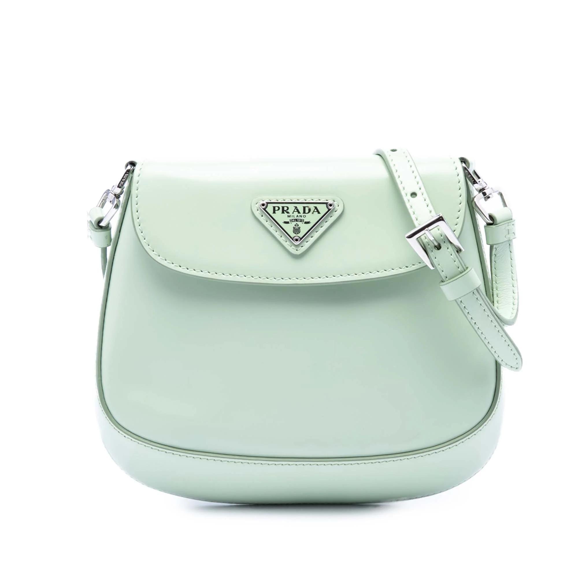 Cleo pony-style calfskin handbag