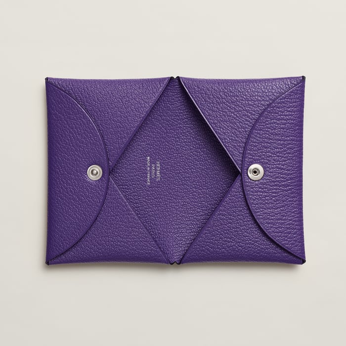 Purple Calvi Card Holder