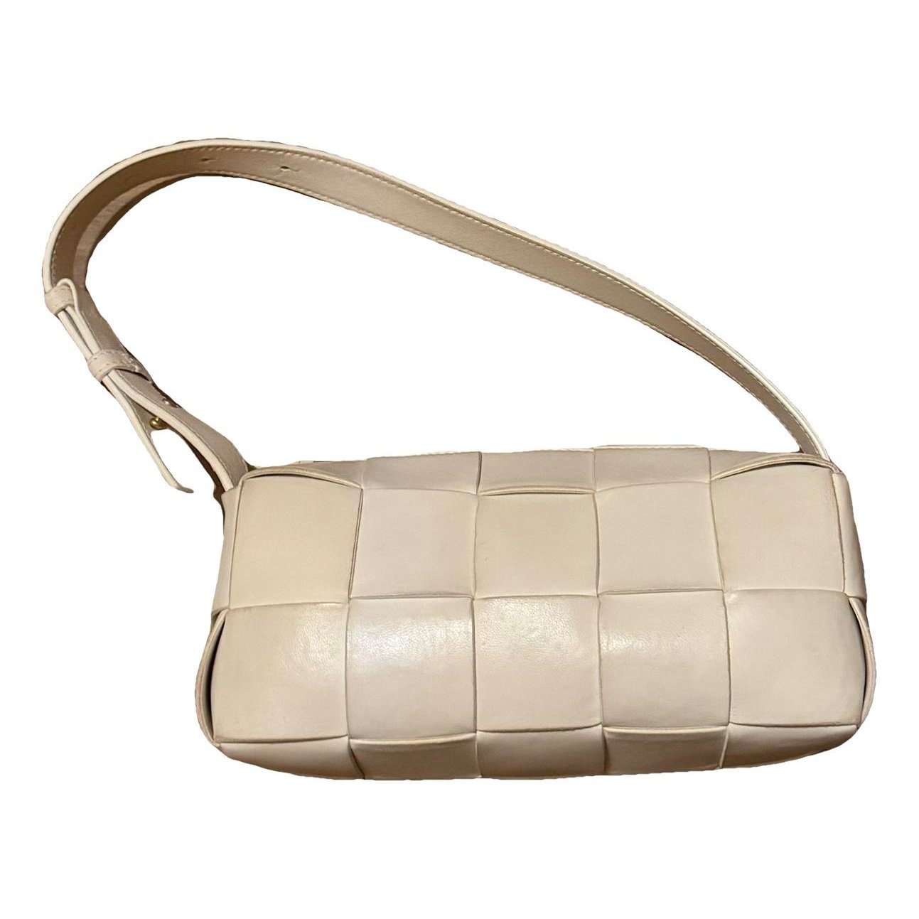 Brick Cassette leather handbag