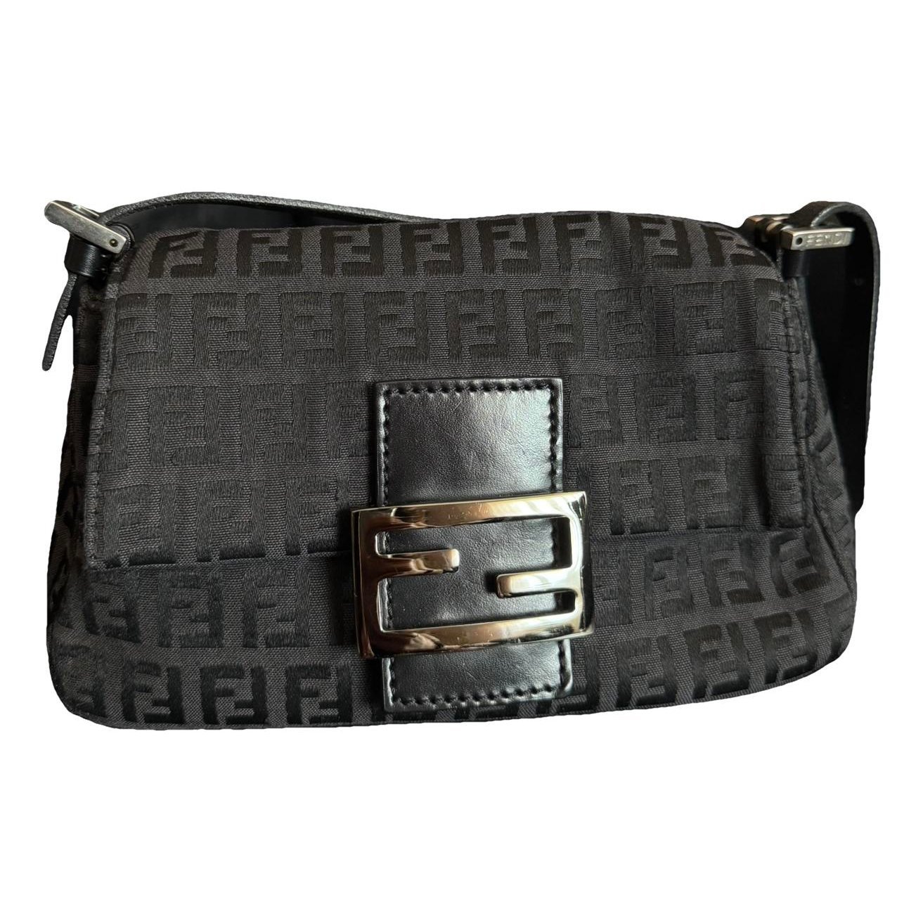 Baguette cloth clutch bag