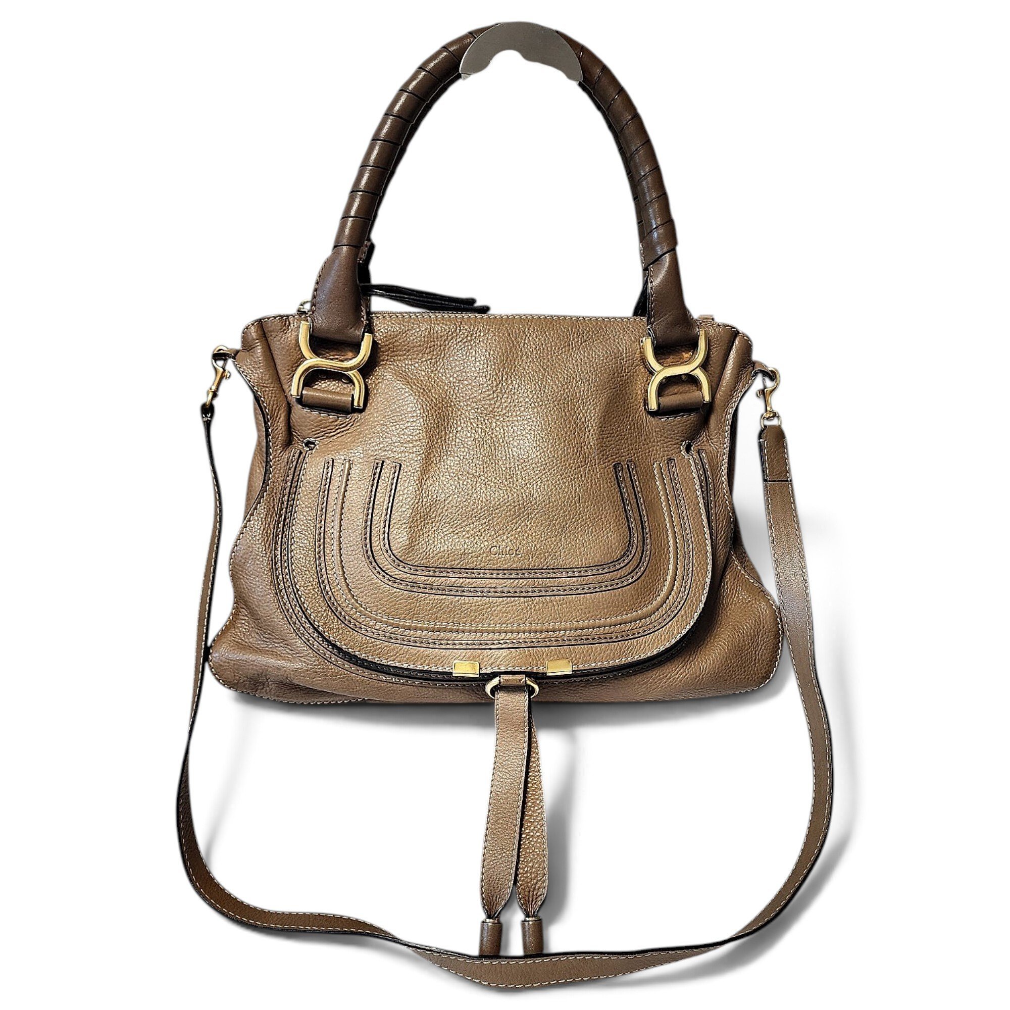 Marcie leather handbag