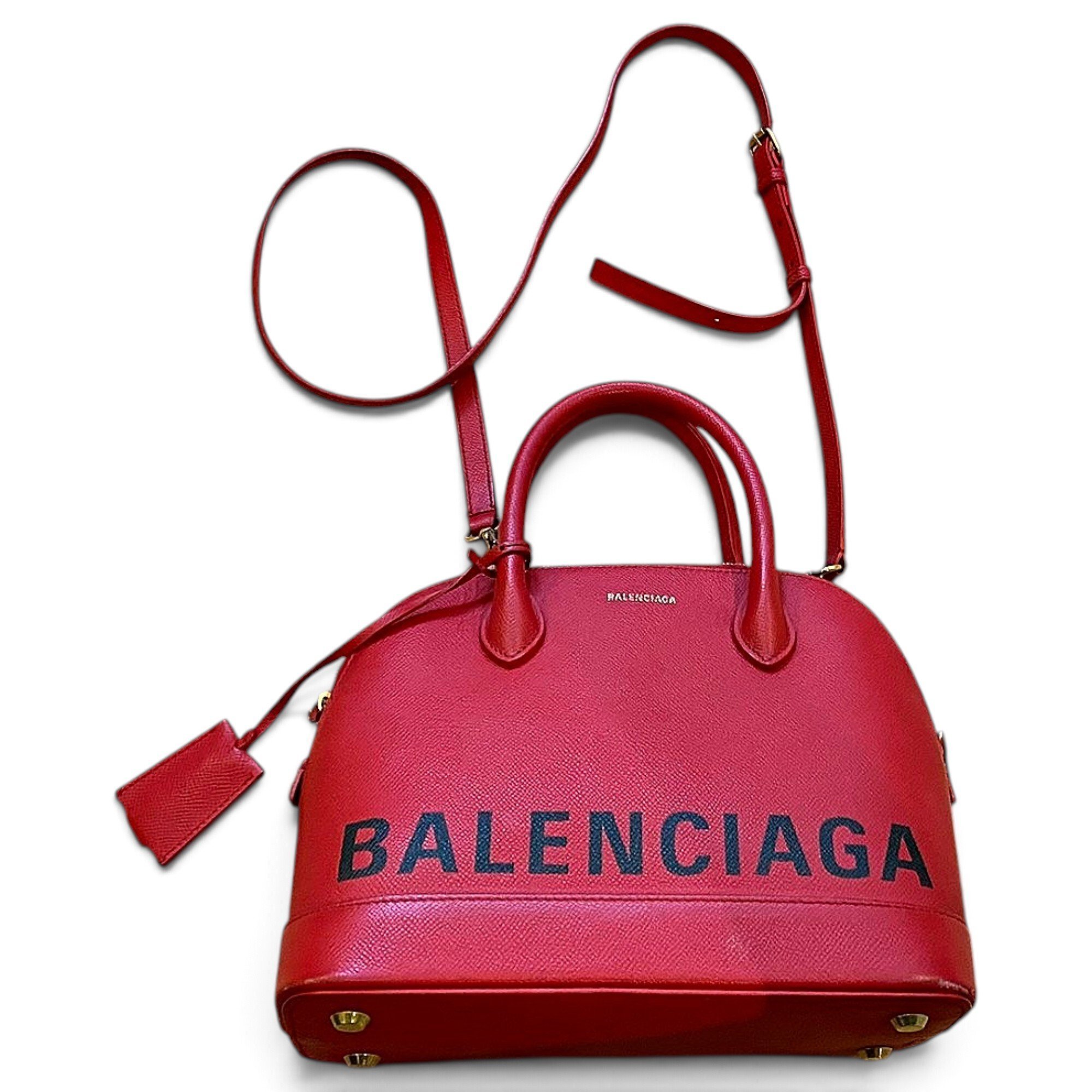 Balenciaga Ville Top Handle leather handbag
