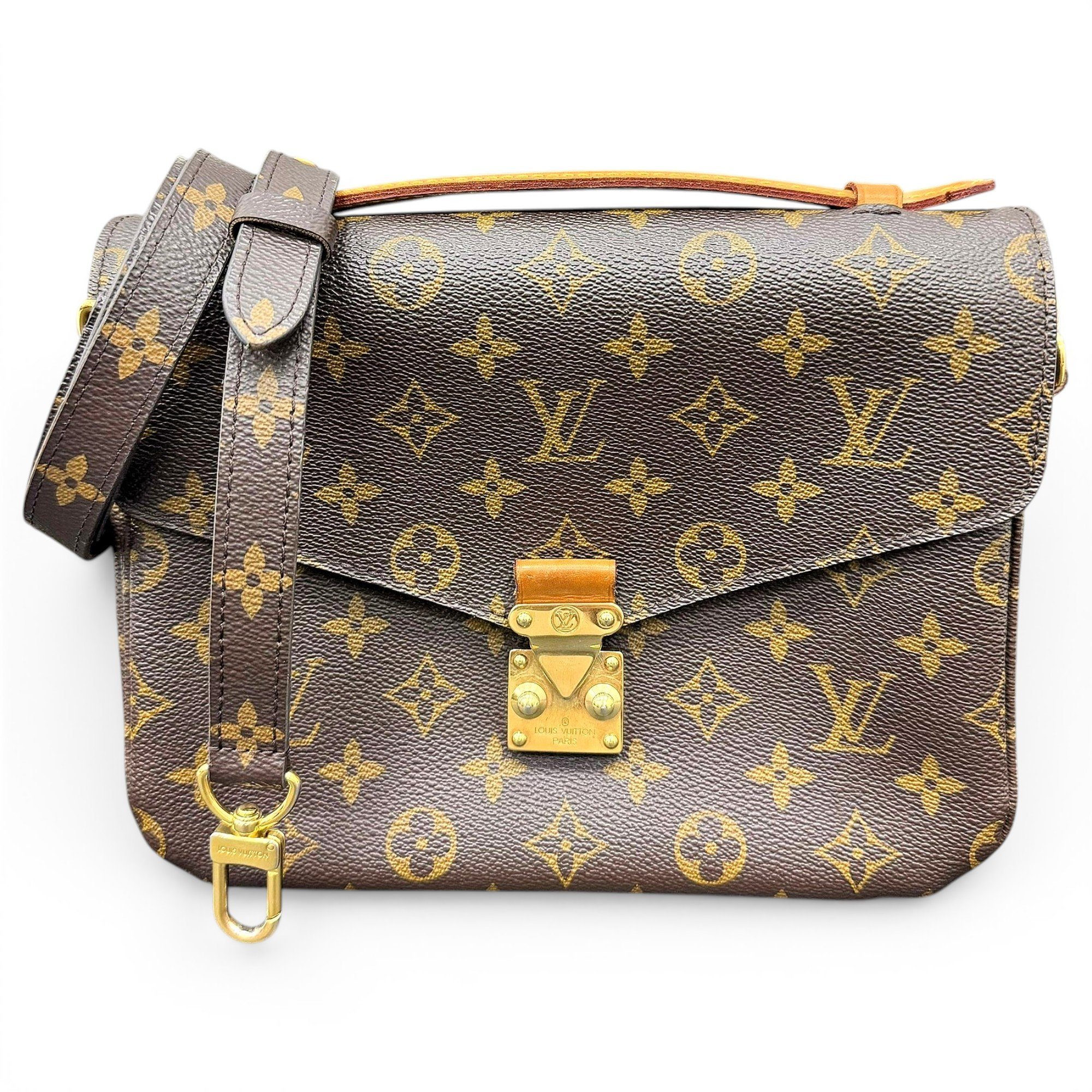 Metis leather handbag