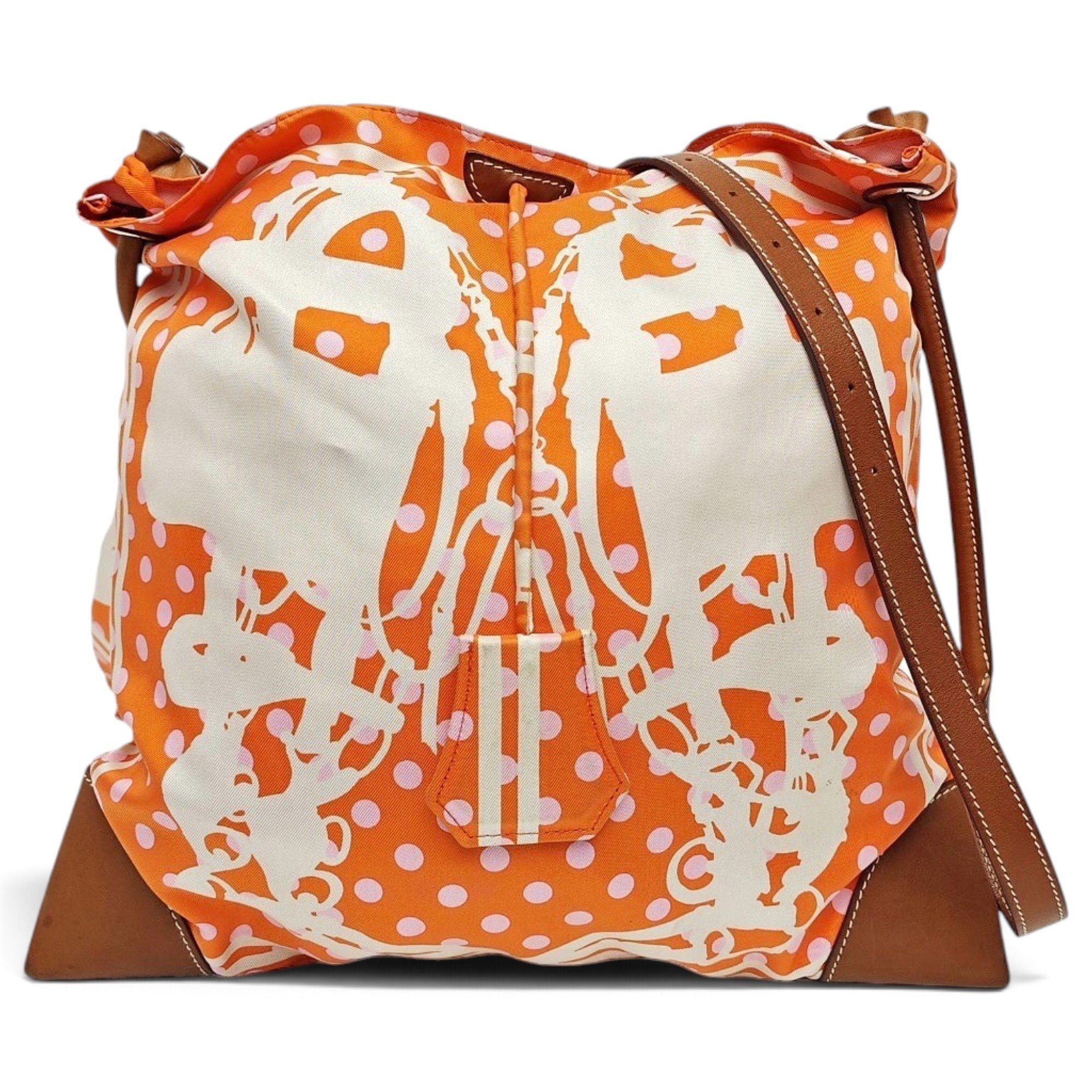 Silk City silk handbag