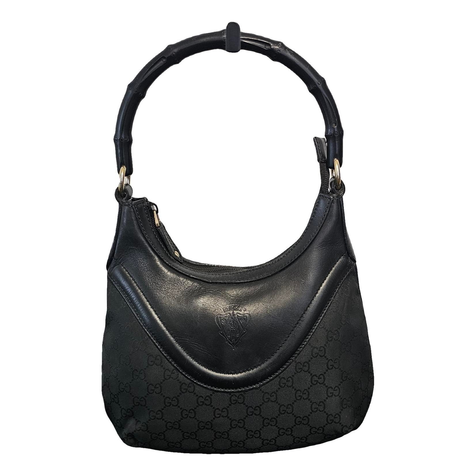 Bamboo Top Handle cloth handbag