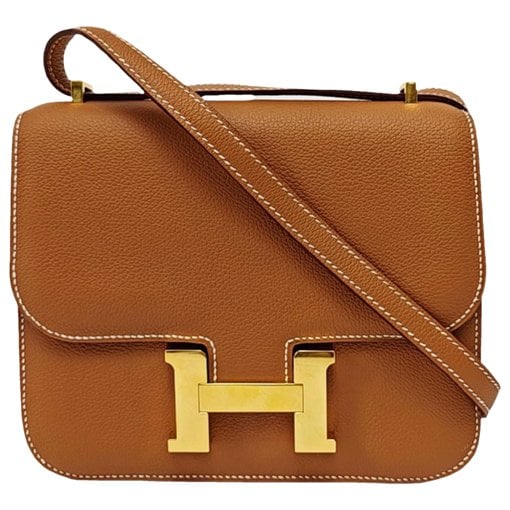 Constance leather crossbody bag