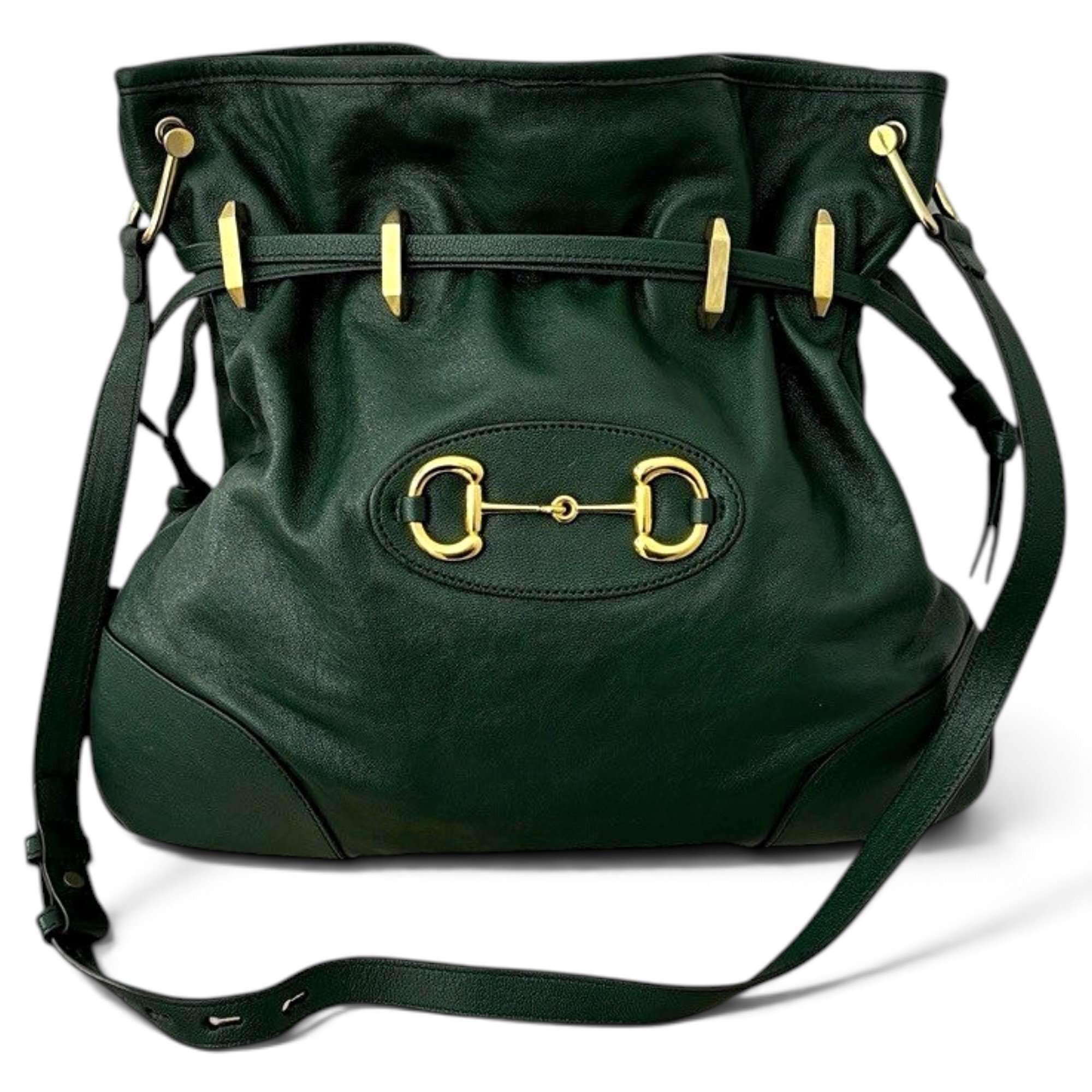 Gucci Horsebit 1955 Messenger leather handbag