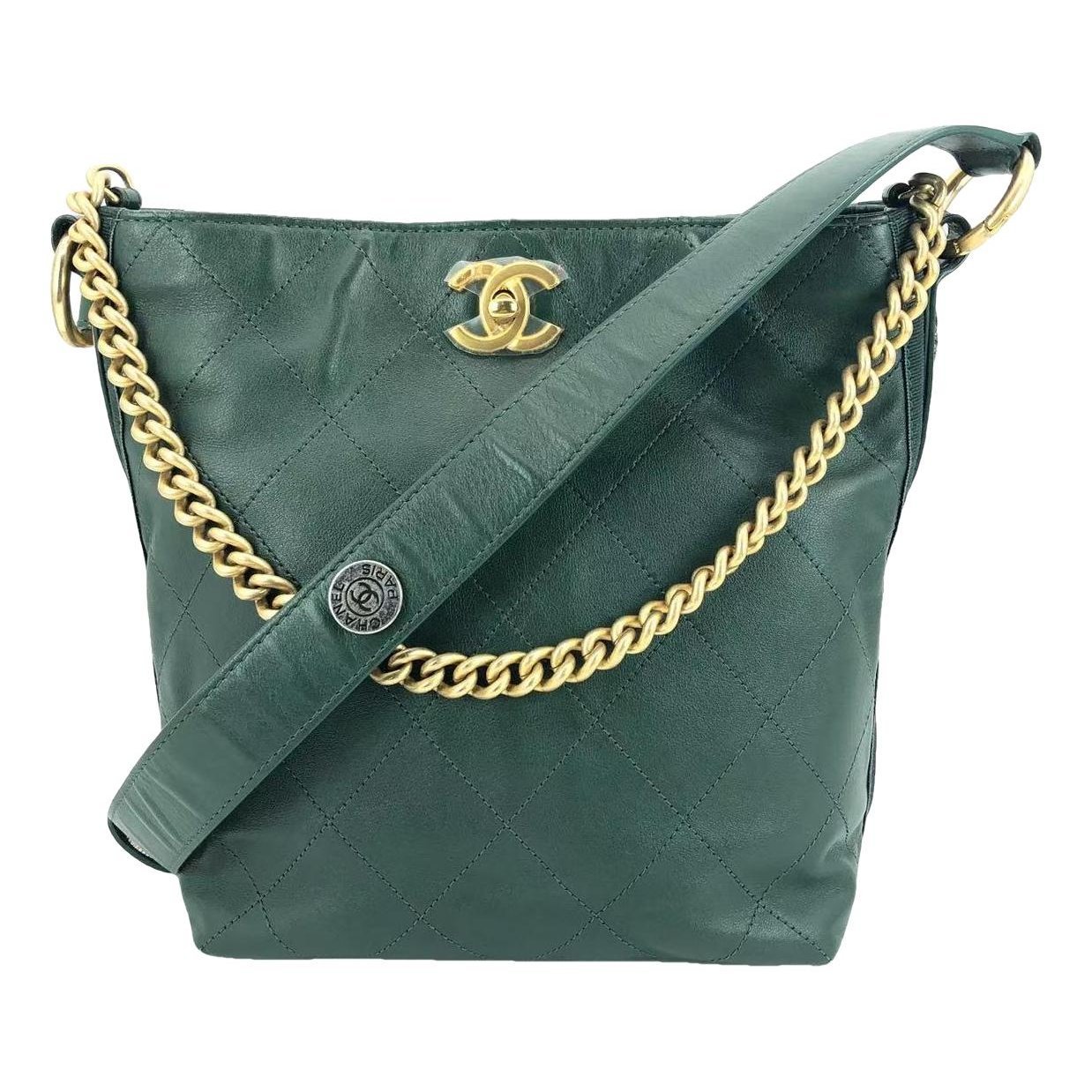 Leather handbag