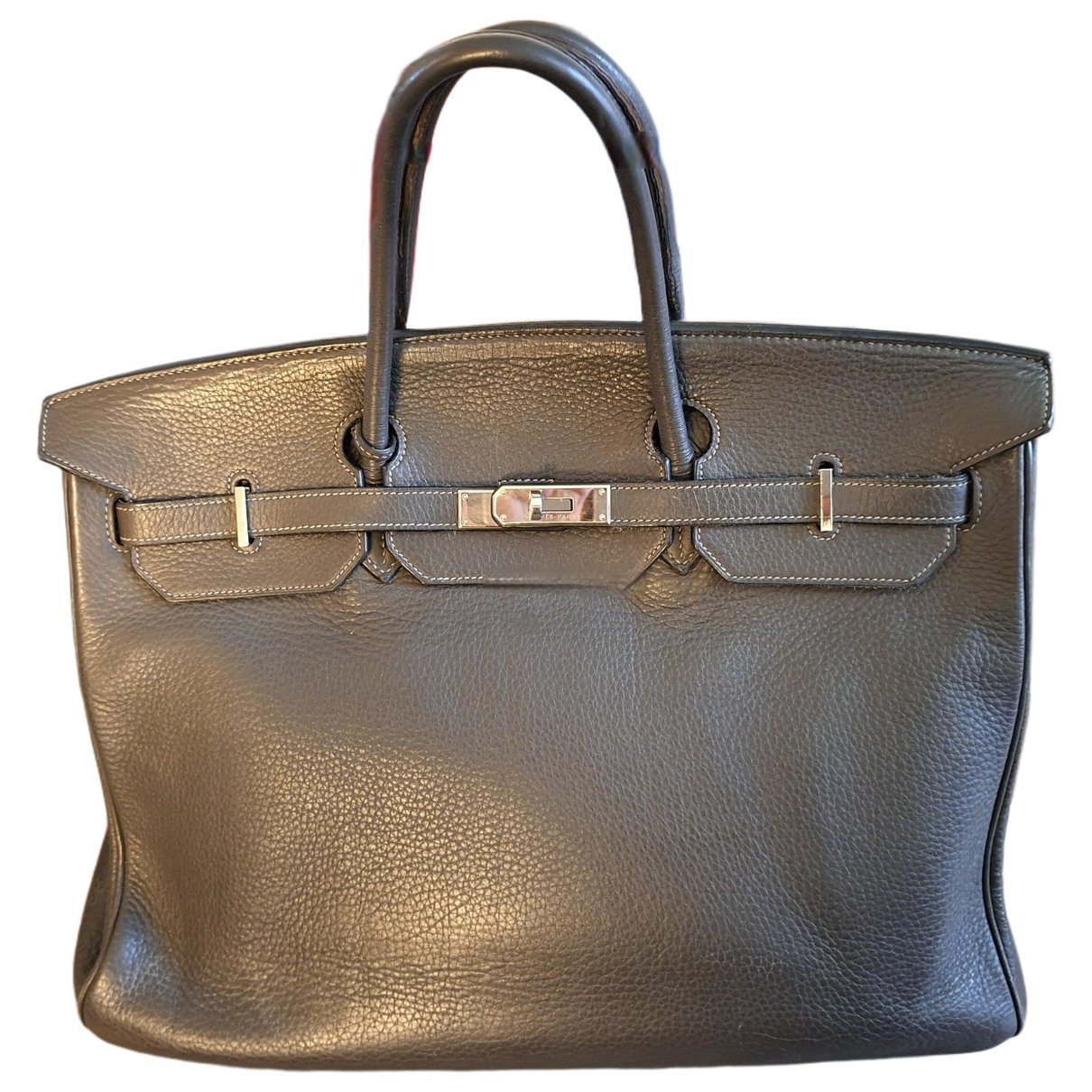 Birkin 40 leather handbag