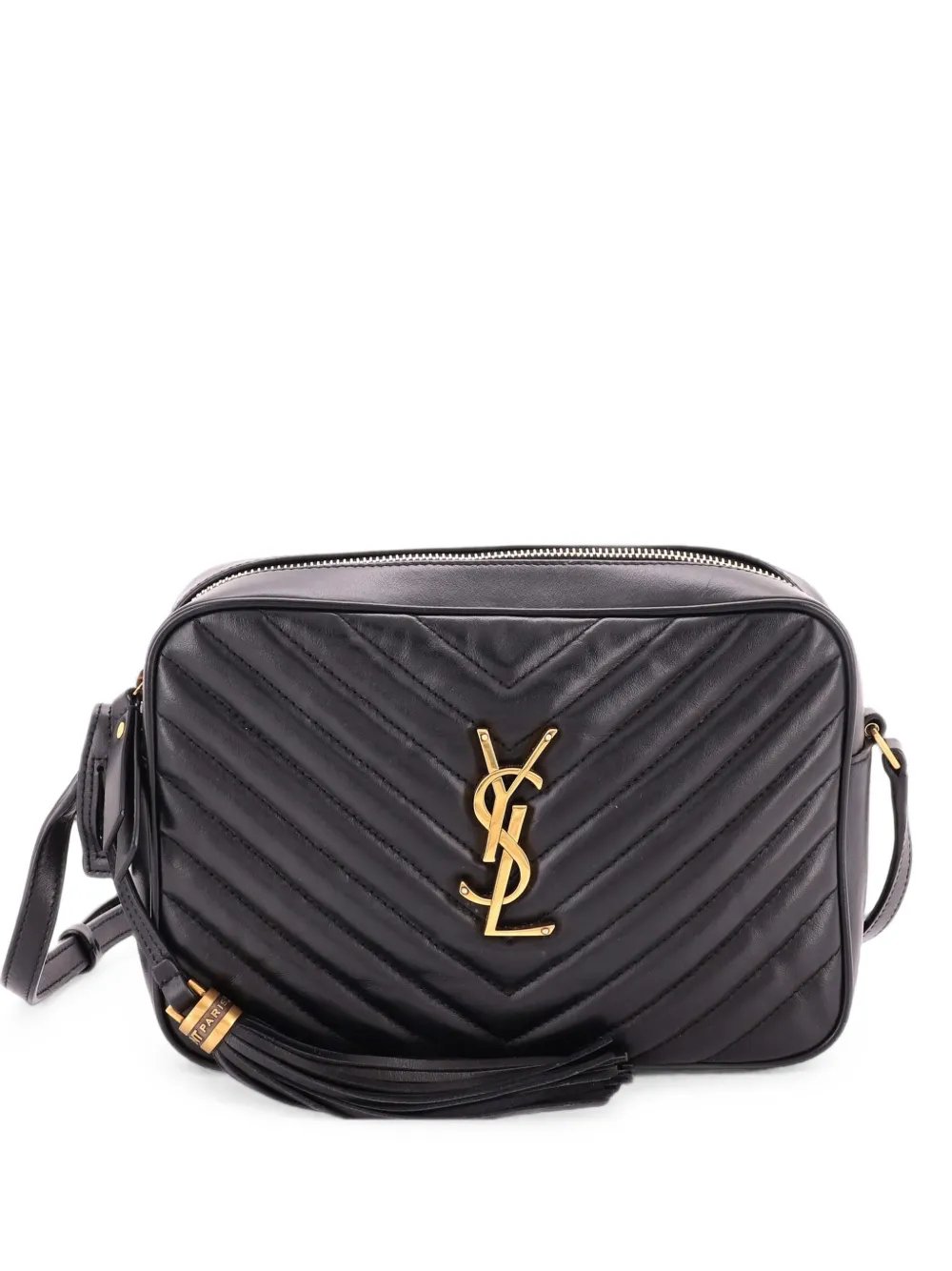 Lou Camera Bag Matelasse Chevron Leather Small crossbody bag
