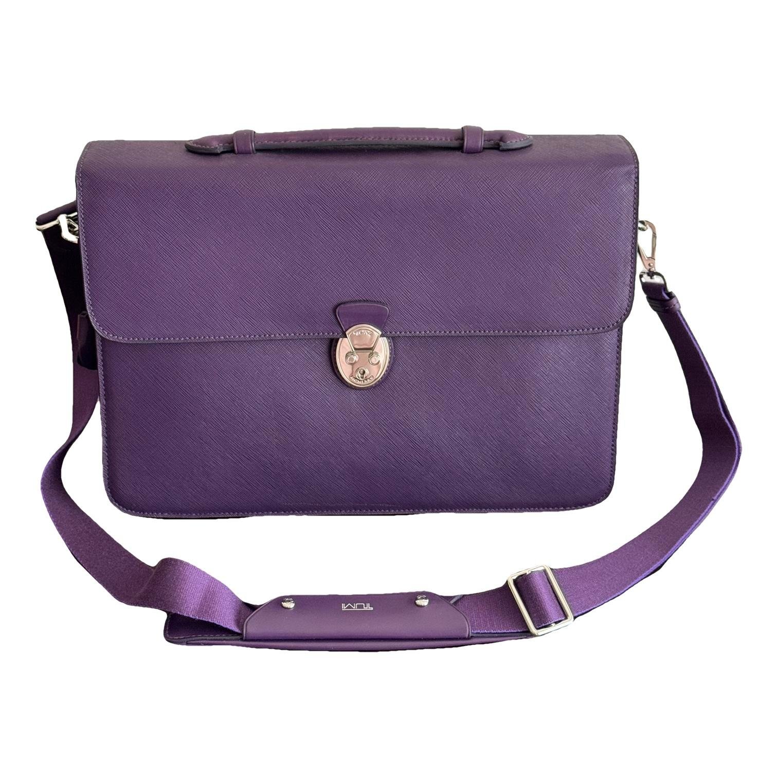 Leather satchel