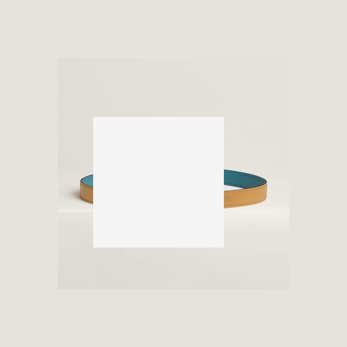 Gamma Belt Buckle & Reversible Leather Strap 24 MM