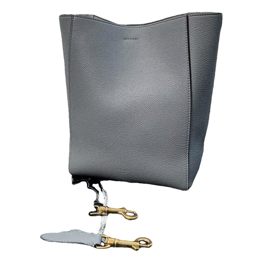 Seau Sangle leather tote