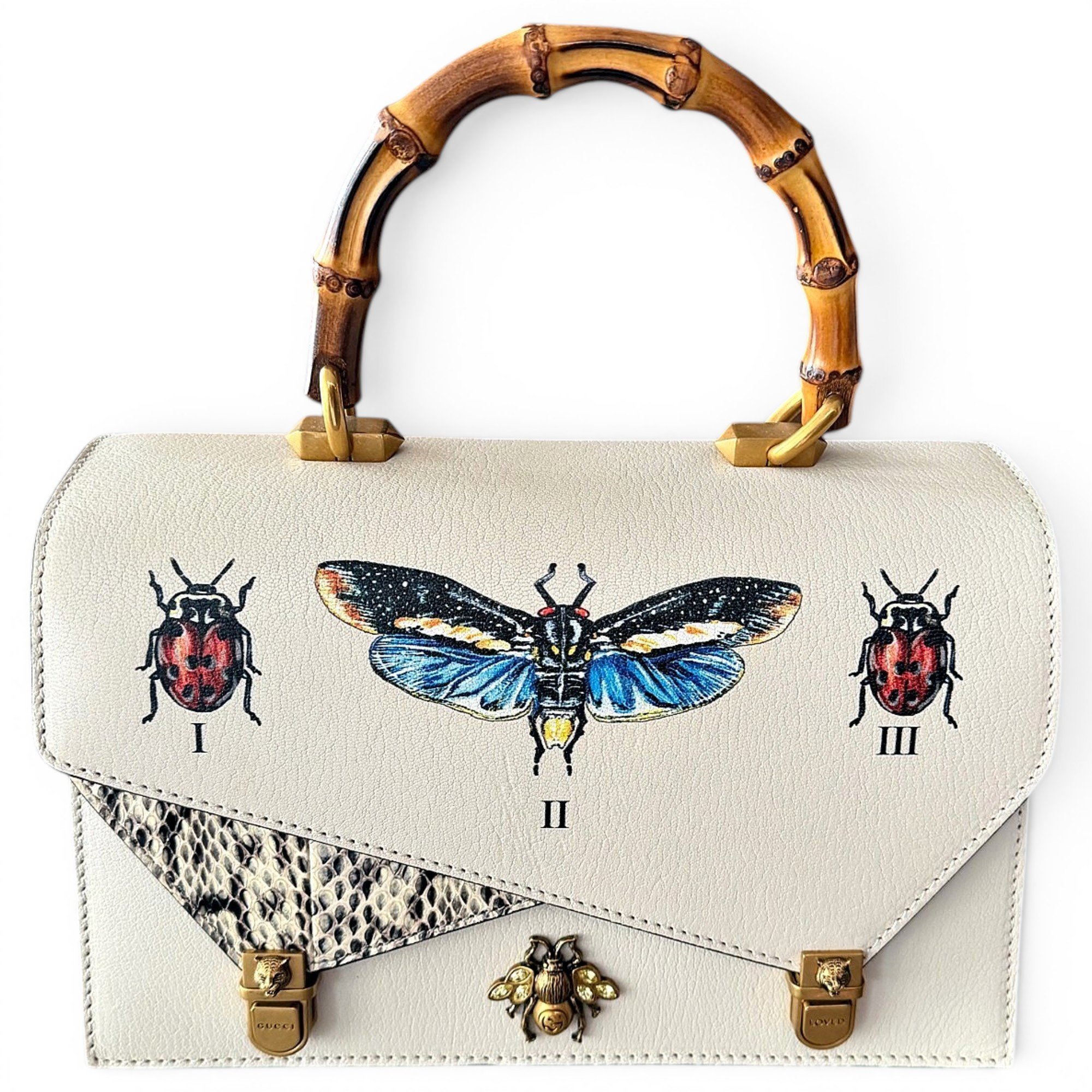 Leather handbag