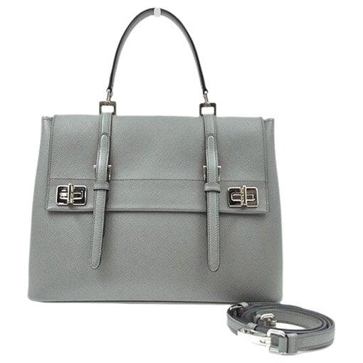 Leather handbag