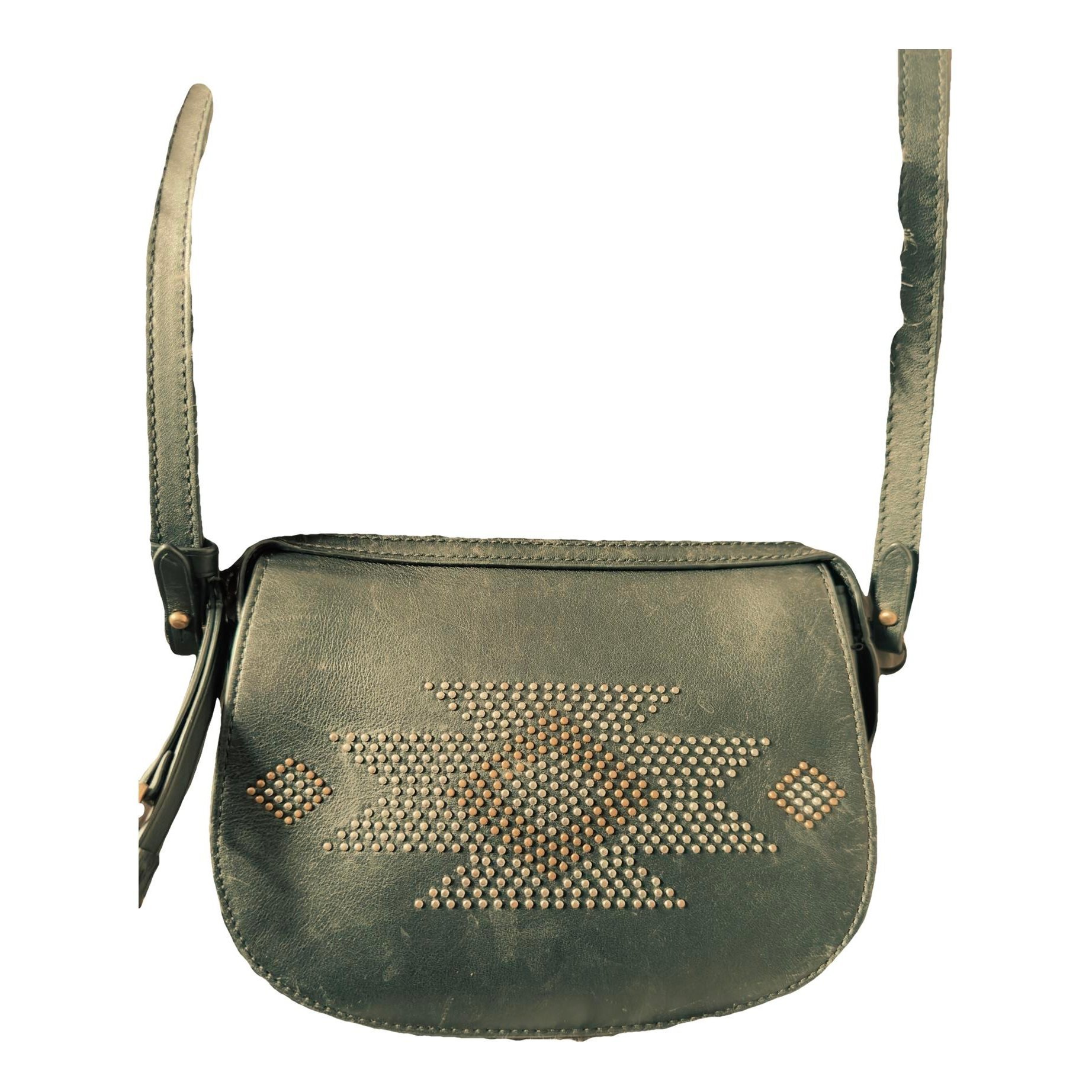 Leather crossbody bag