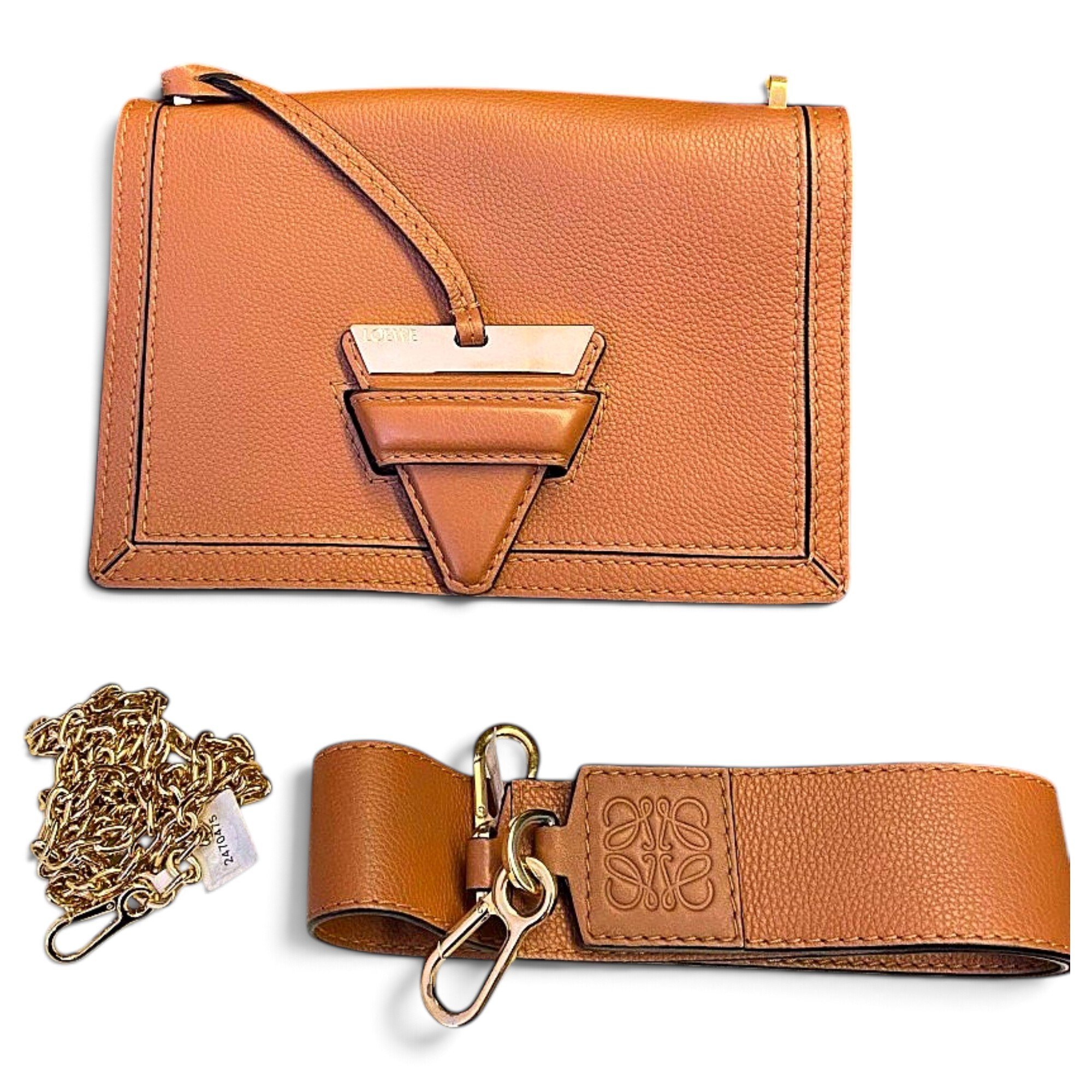 Barcelona leather handbag