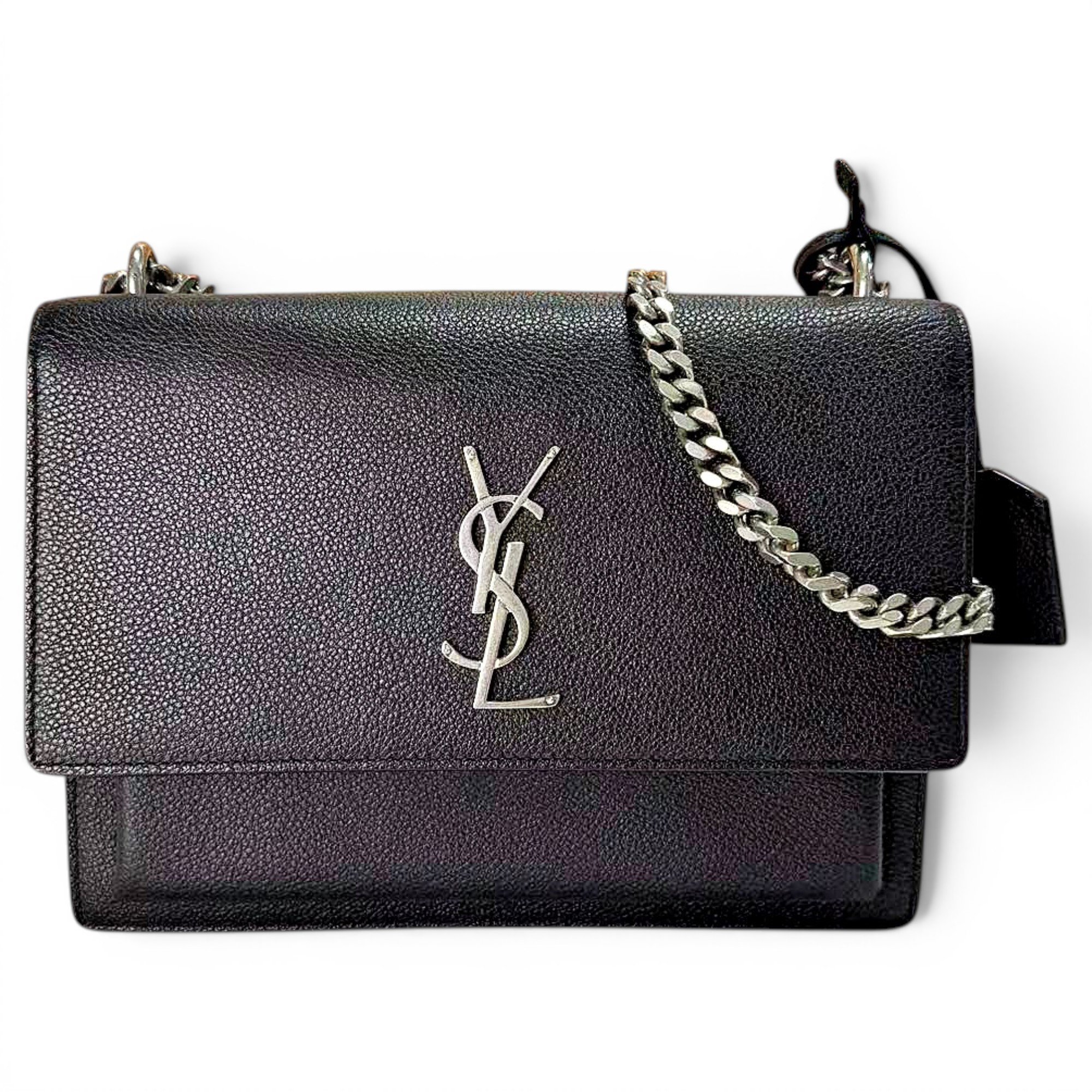 Sunset leather crossbody bag